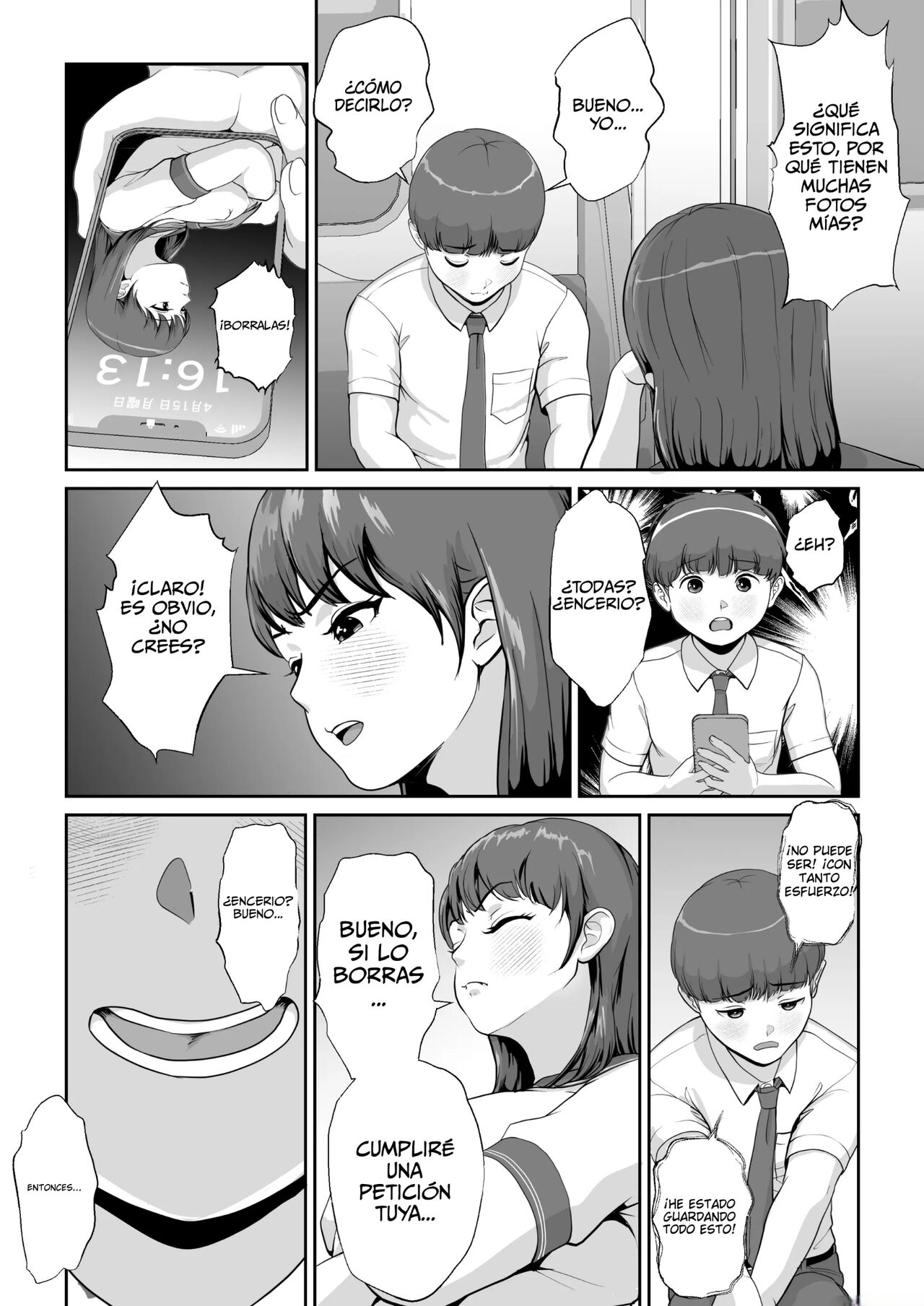 [LONGRIDE REAL] Hanasaki Seitokaichou wa Boku no Seishi o Neratteru | Hanazaki, la presidenta del consejo estudiantil ¡Quiere mi semen! [Spanish] [Shining Hentai] 이미지 번호 14