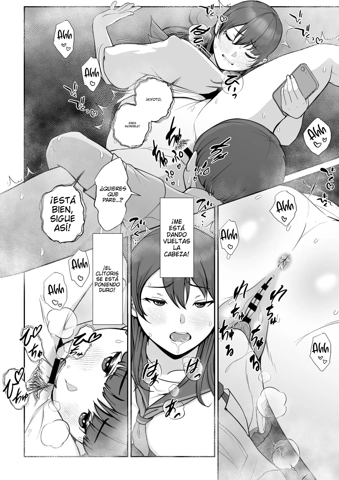 [LONGRIDE REAL] Hanasaki Seitokaichou wa Boku no Seishi o Neratteru | Hanazaki, la presidenta del consejo estudiantil ¡Quiere mi semen! [Spanish] [Shining Hentai] 이미지 번호 31