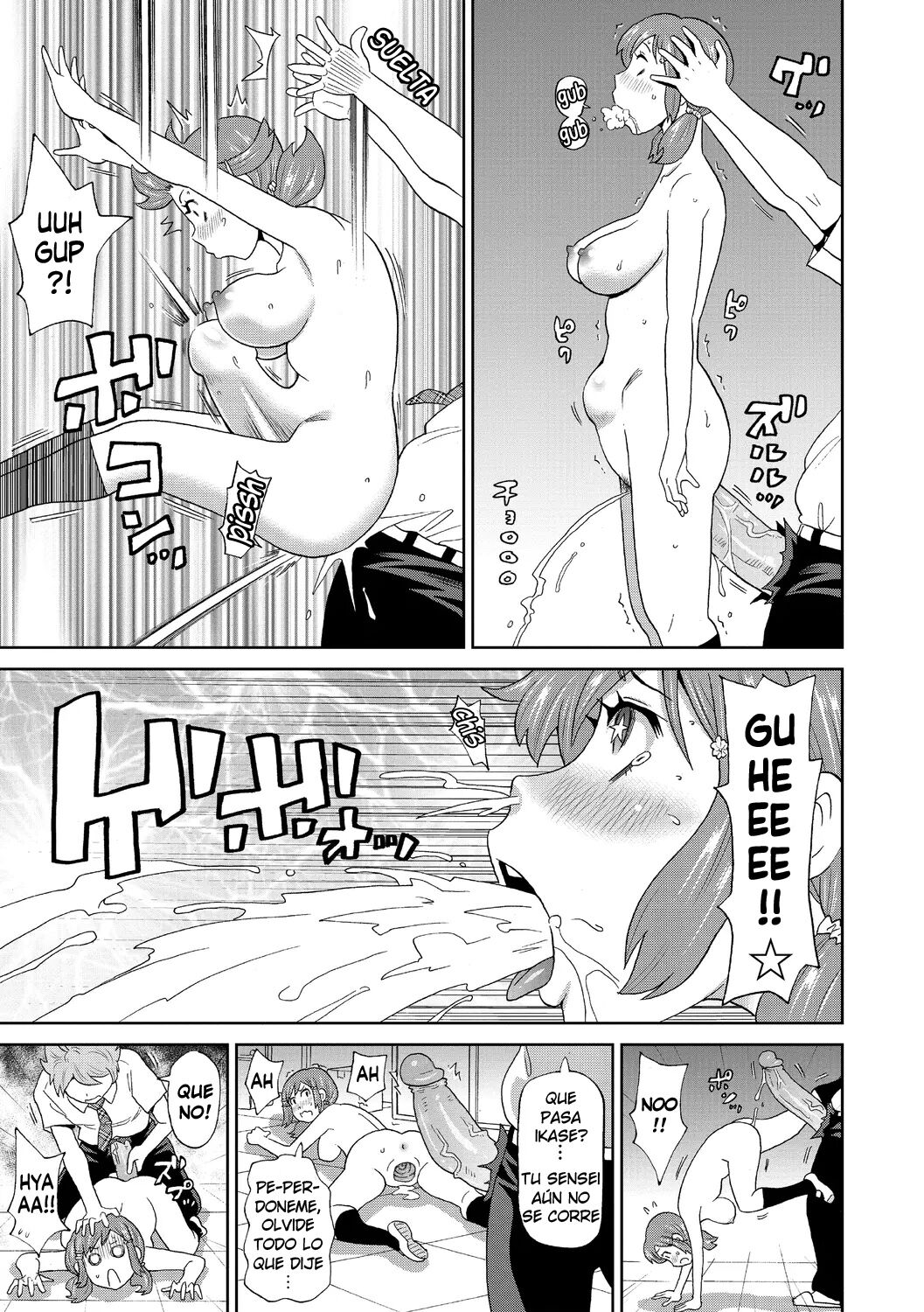 [John K. Pe-ta] Super Hole Ikase-san | Los Super Agujeros de Ikase-san (Nikuana Full Package) [Spanish] [Harenchi no Fansub] [Decensored] [Digital] image number 21