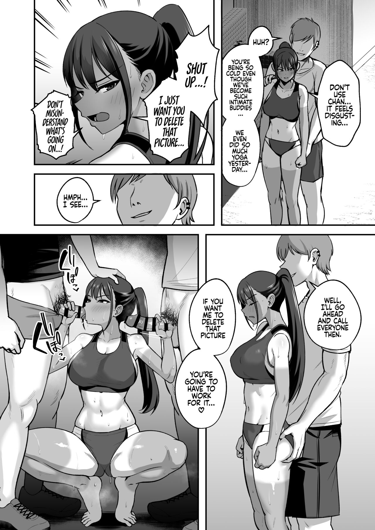 [Eat in (Toin)] Rikujoubu Buchou, Yankee-tachi ni Otosareru | The Captain of the Track and Field Club Surrenders to a Bunch of Delinquents [English] [Coffedrug] [Digital] 画像番号 19