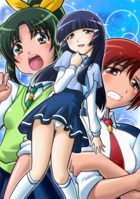 (C82) [UA Daisakusen (Harada Shoutarou, Hikawa Hekiru)] Ruri-Dou Gahou Shitoya (Smile PreCure!) [Sample] image number 1