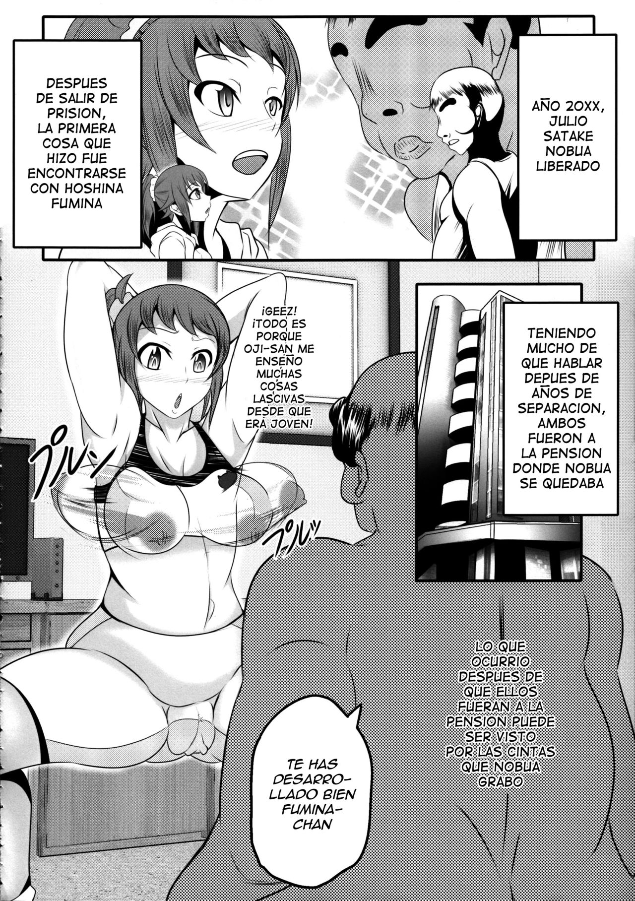 (C88) [Bitch Bokujou (Sandaime Bokujou Nushi Kiryuu Kazumasa)] Gunpla Oji-san ~Build Report~ (Gundam Build Fighters Try) [Spanish] [Ero-Ecchi Scanlation] 图片编号 7