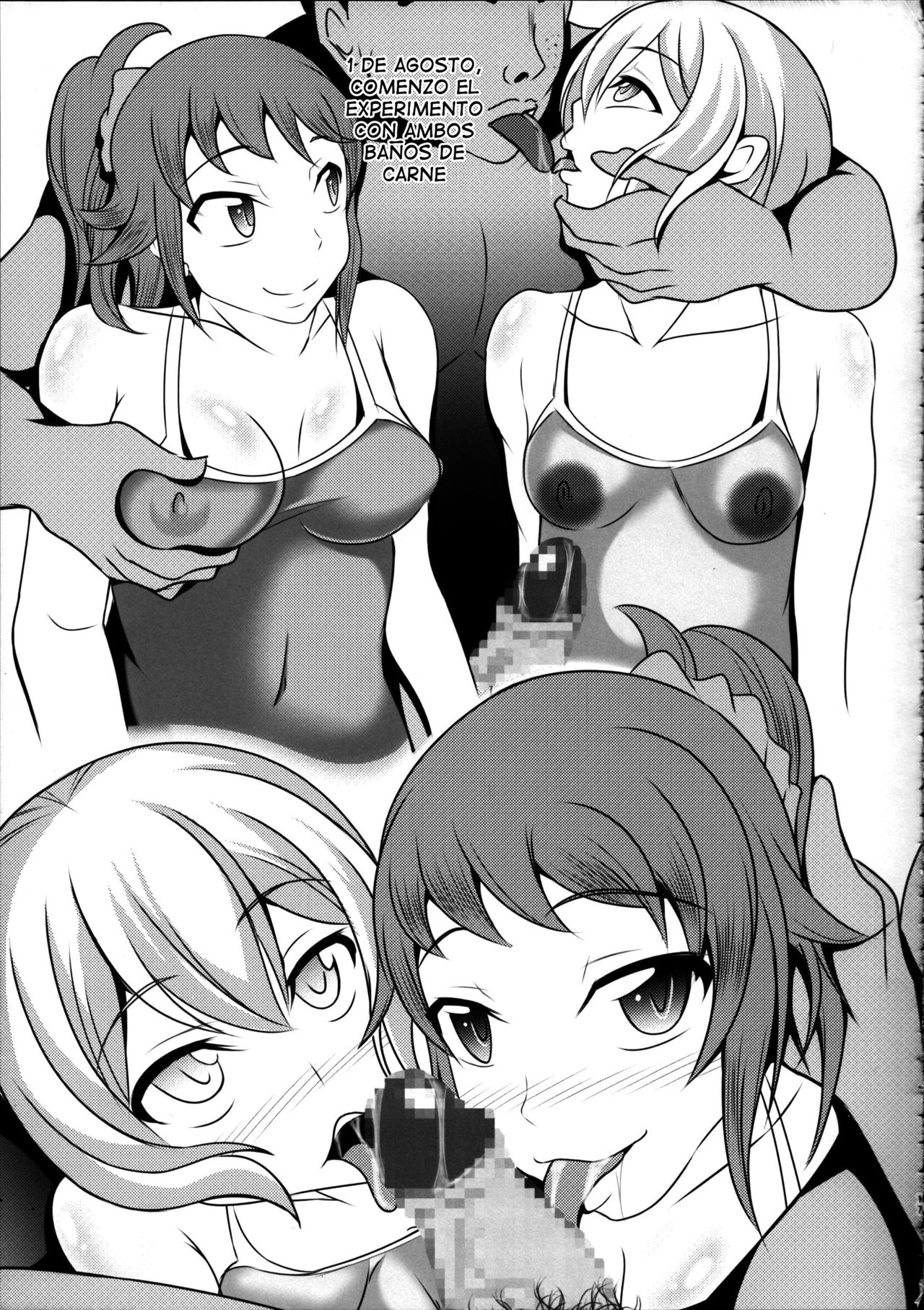 (C88) [Bitch Bokujou (Sandaime Bokujou Nushi Kiryuu Kazumasa)] Gunpla Oji-san ~Build Report~ (Gundam Build Fighters Try) [Spanish] [Ero-Ecchi Scanlation] 图片编号 16