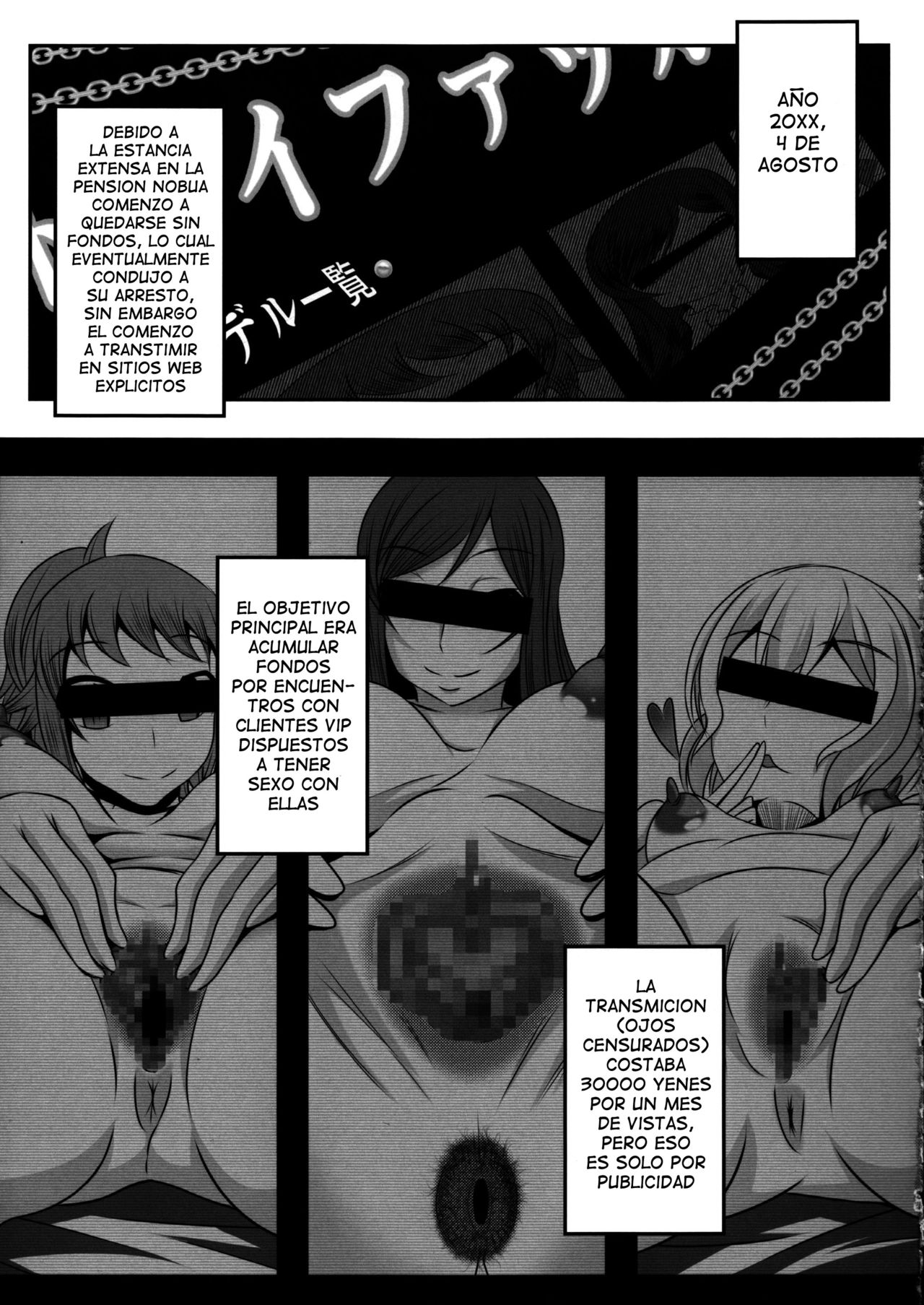 (C88) [Bitch Bokujou (Sandaime Bokujou Nushi Kiryuu Kazumasa)] Gunpla Oji-san ~Build Report~ (Gundam Build Fighters Try) [Spanish] [Ero-Ecchi Scanlation] 图片编号 24