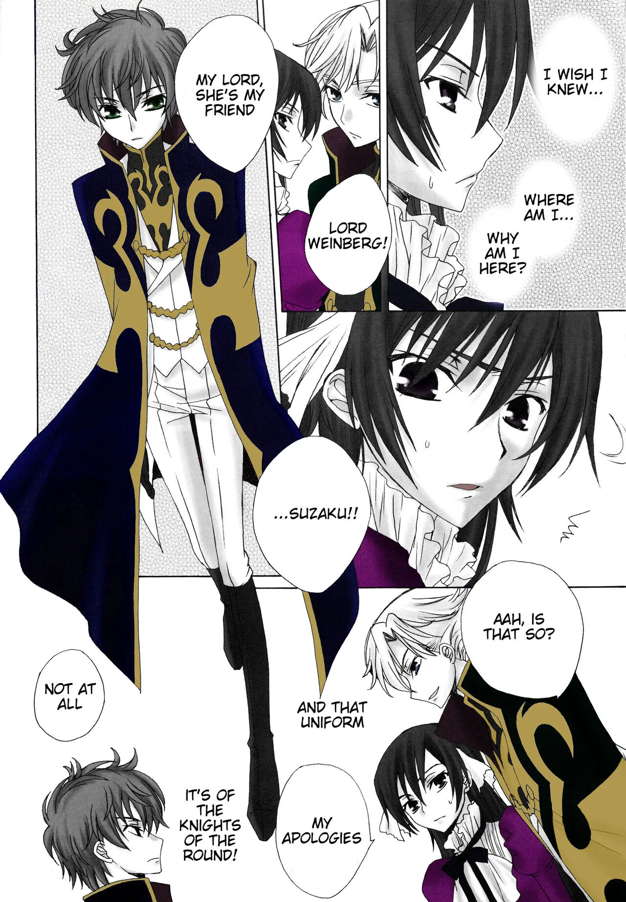 (HaruCC13) [Max & Cool (Sawamura Kina)] Dolce Rose (Code Geass: Lelouch of the Rebellion) [English] Colored Bildnummer 3