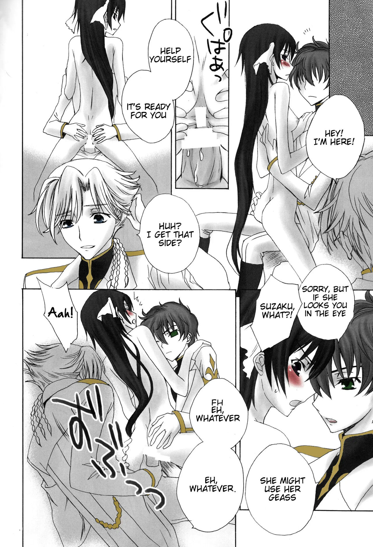 (HaruCC13) [Max & Cool (Sawamura Kina)] Dolce Rose (Code Geass: Lelouch of the Rebellion) [English] Colored Bildnummer 13