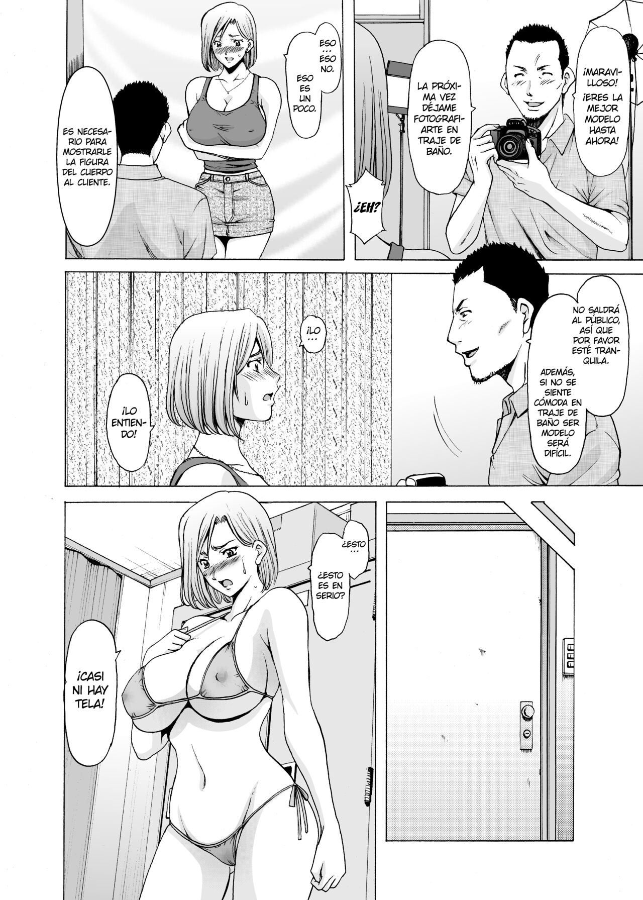 [Hoshino Ryuichi] Motoyan Zuma ga Ochite made [Spanish] [RinkanClub] 画像番号 13