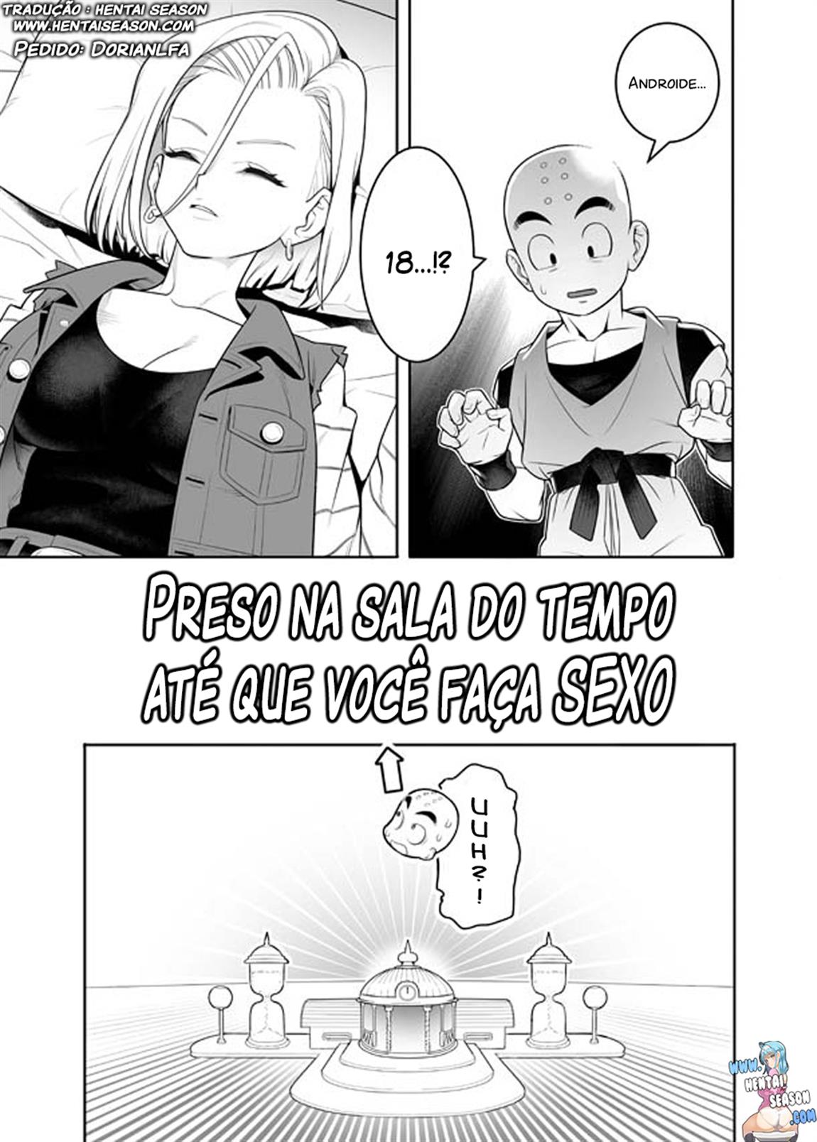 [Hamanasu Chaya (Hamanasu)] H Shinai to Derarenai Seishin to Toki no Heya | Preso na sala do tempo atè que você faça sexo (Dragon Ball Z) [Portuguese-BR] [Hentai Season] imagen número 1