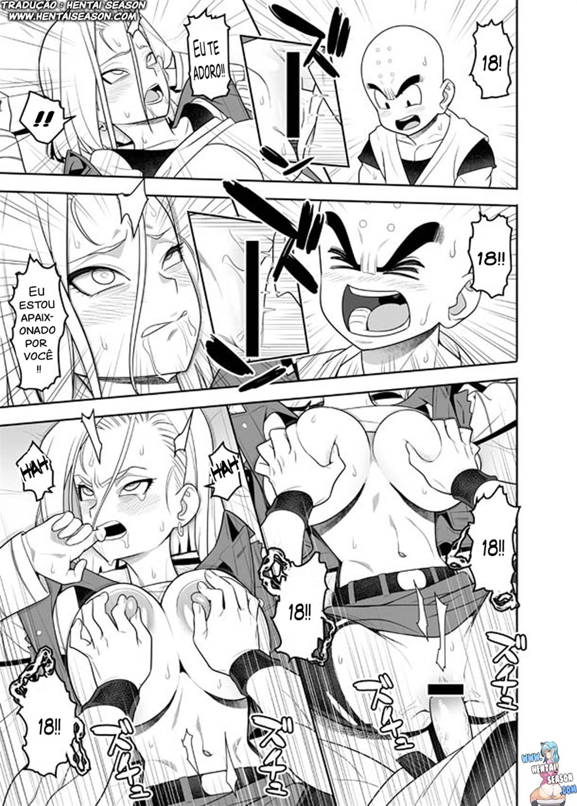 [Hamanasu Chaya (Hamanasu)] H Shinai to Derarenai Seishin to Toki no Heya | Preso na sala do tempo atè que você faça sexo (Dragon Ball Z) [Portuguese-BR] [Hentai Season] imagen número 9