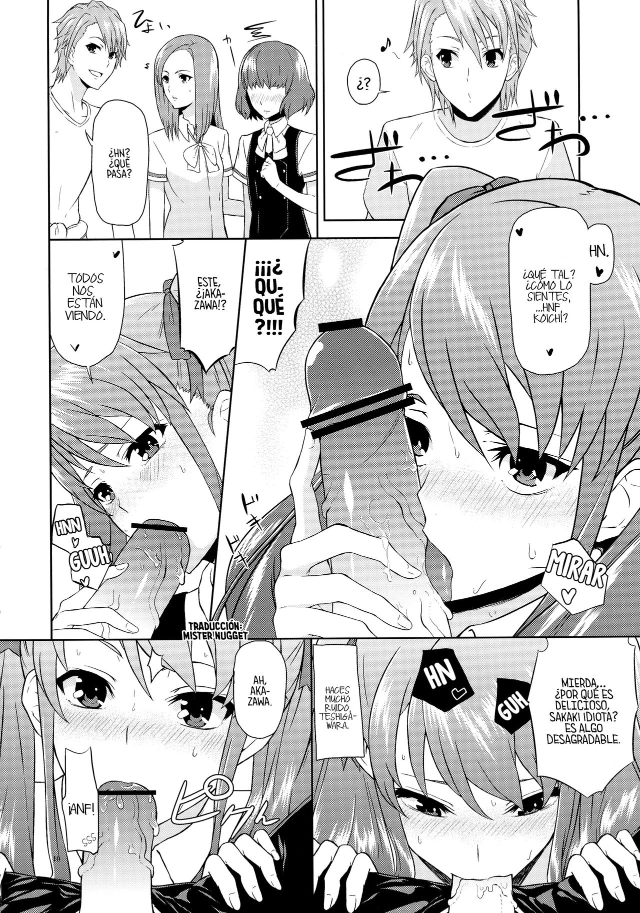 (C82) [Mou Sukoshi Hidari e (Uono Shinome)] Akazawa Route Junjou-ha (Another)  [Spanish] [Mr. Nugget] numero di immagine  10