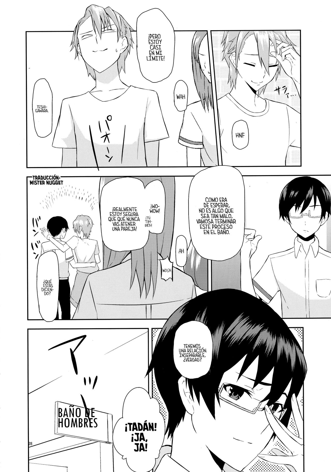 (C82) [Mou Sukoshi Hidari e (Uono Shinome)] Akazawa Route Junjou-ha (Another)  [Spanish] [Mr. Nugget] numero di immagine  28