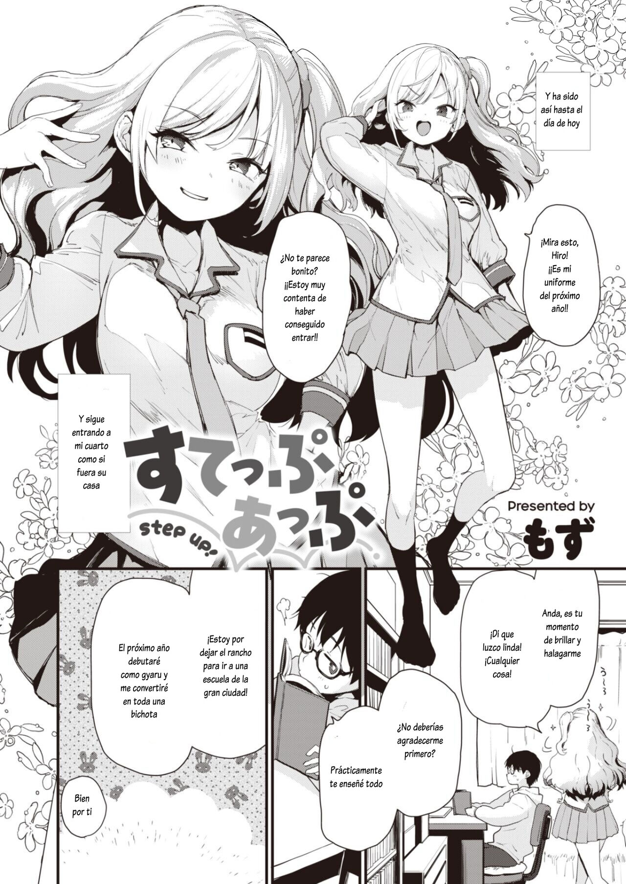 [Mozu] step up! (COMIC Kairakuten BEAST 2024-01) [Spanish] [Lovely Diablesse Scan] [Digital] 图片编号 2