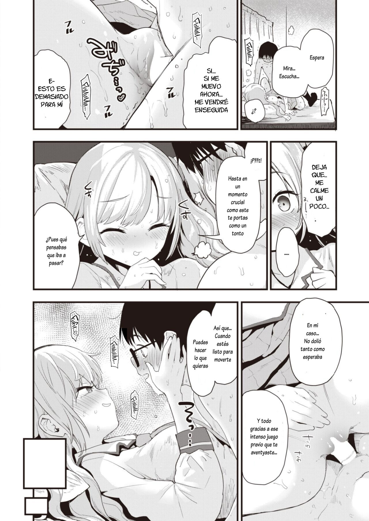 [Mozu] step up! (COMIC Kairakuten BEAST 2024-01) [Spanish] [Lovely Diablesse Scan] [Digital] 图片编号 18