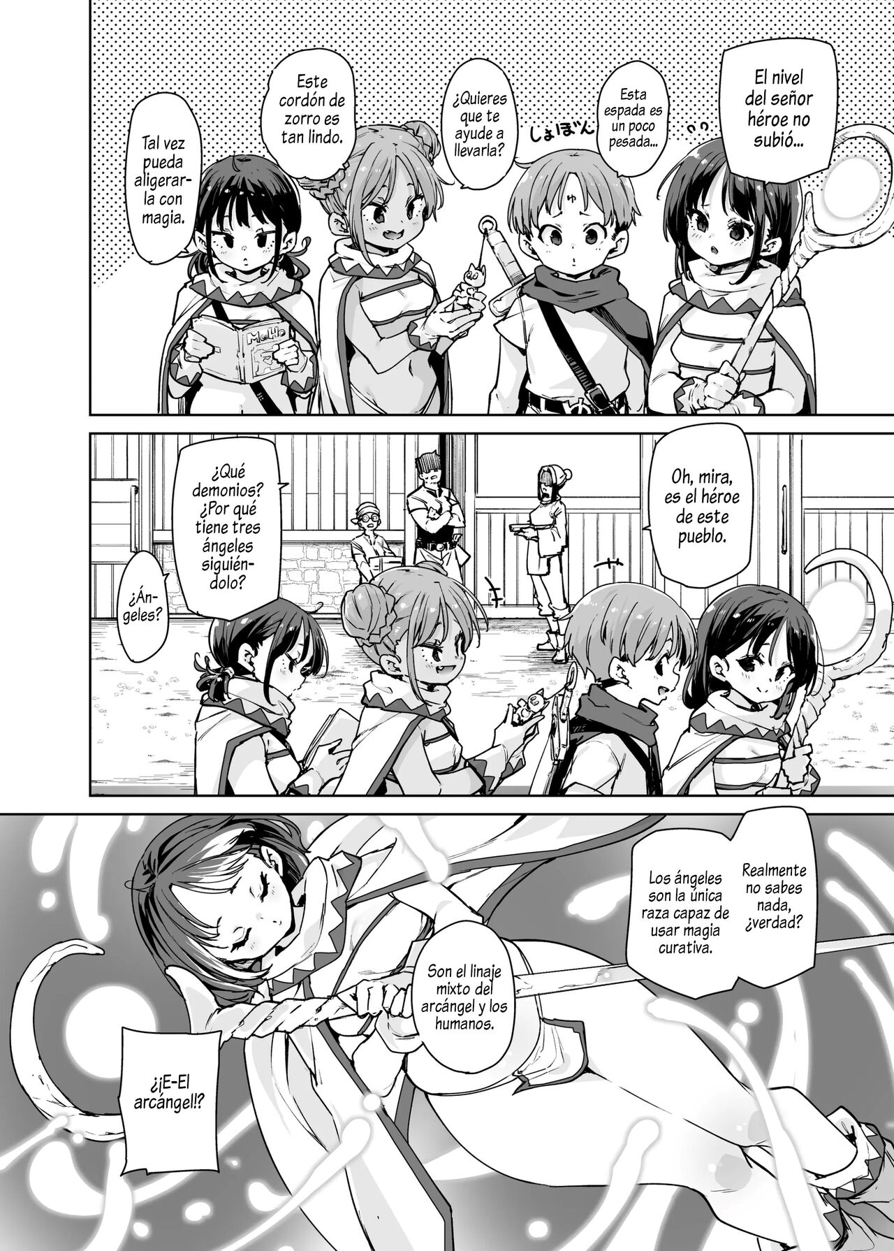 [Marui Don (Marui Maru)] Do H Shiro Mahoutsukai Sannin Tsurete Tabi ga Shitai - Three Ecchi Healer With Me [Spanish] [Al Chile No Sé] 图片编号 5