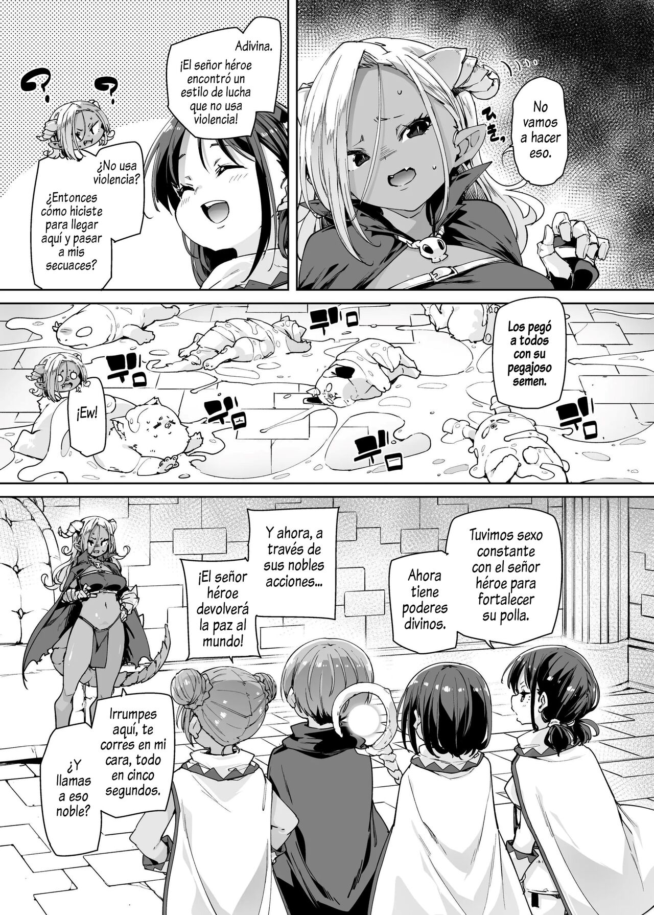 [Marui Don (Marui Maru)] Do H Shiro Mahoutsukai Sannin Tsurete Tabi ga Shitai - Three Ecchi Healer With Me [Spanish] [Al Chile No Sé] 图片编号 32