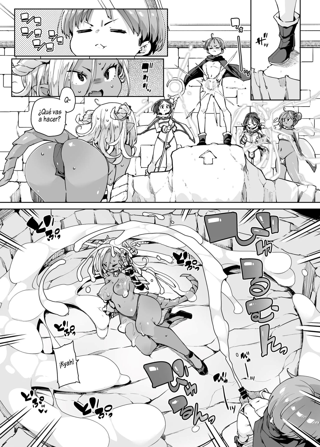 [Marui Don (Marui Maru)] Do H Shiro Mahoutsukai Sannin Tsurete Tabi ga Shitai - Three Ecchi Healer With Me [Spanish] [Al Chile No Sé] 图片编号 36