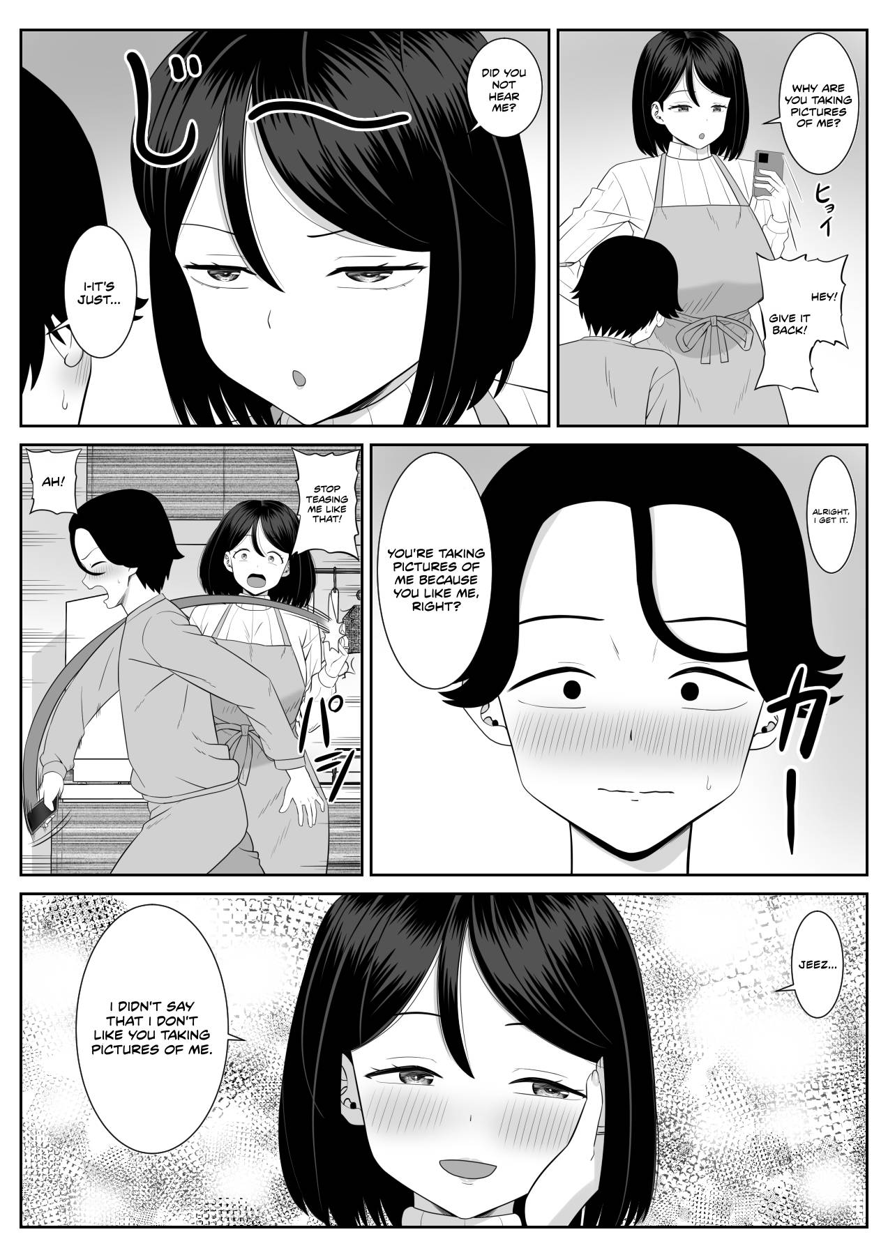 [Aramaa] Shishunki Musuko wa Okaa-san ni Yokujou suru | Teenage Son Lusts For Mom [English] 5eme image