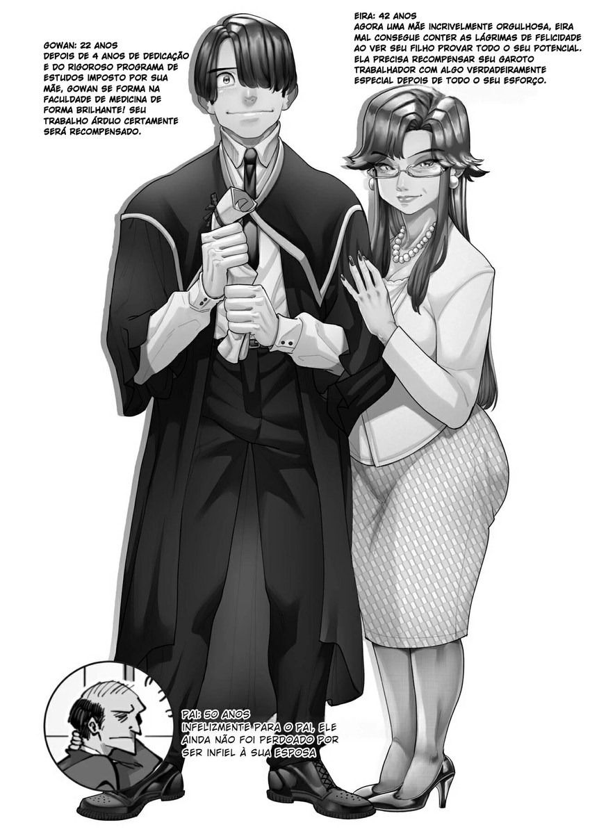 [Aarokira] A Strict Mother's Pride and Joy | O Orgulho e a Alegria de uma Mãe Rigorosa [Portuguese-BR] image number 3