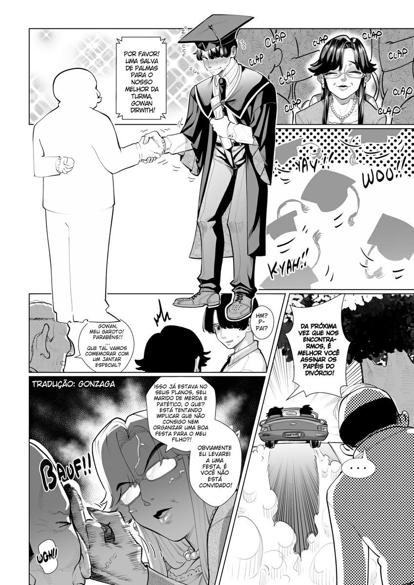 [Aarokira] A Strict Mother's Pride and Joy | O Orgulho e a Alegria de uma Mãe Rigorosa [Portuguese-BR] image number 4