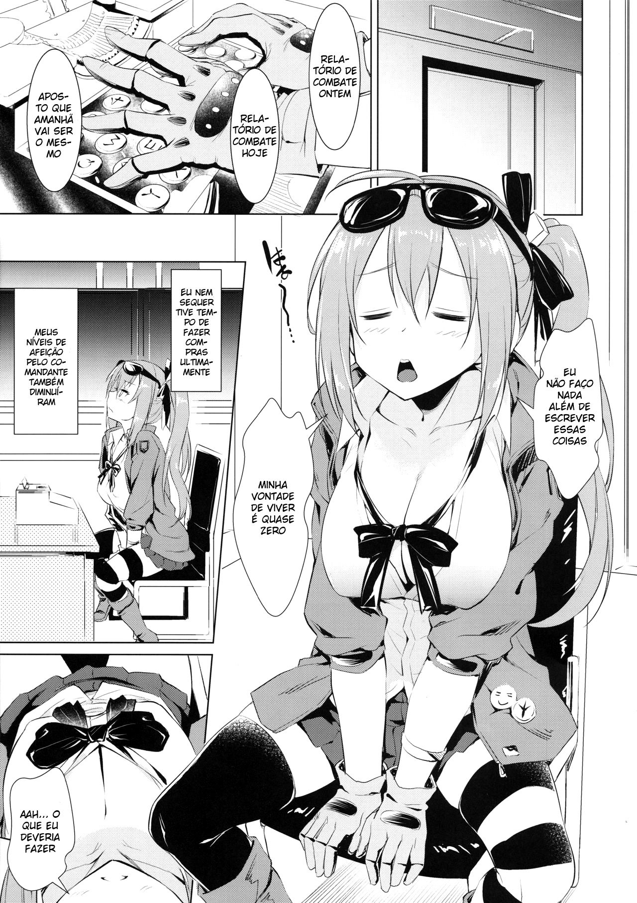 (C95) [AERODOG (inu)] Kalina no Yokujou Desejos sexuais da Kalina (Girls' Frontline) [Portuguese-BR] [Nonono Fansub] imagen número 4