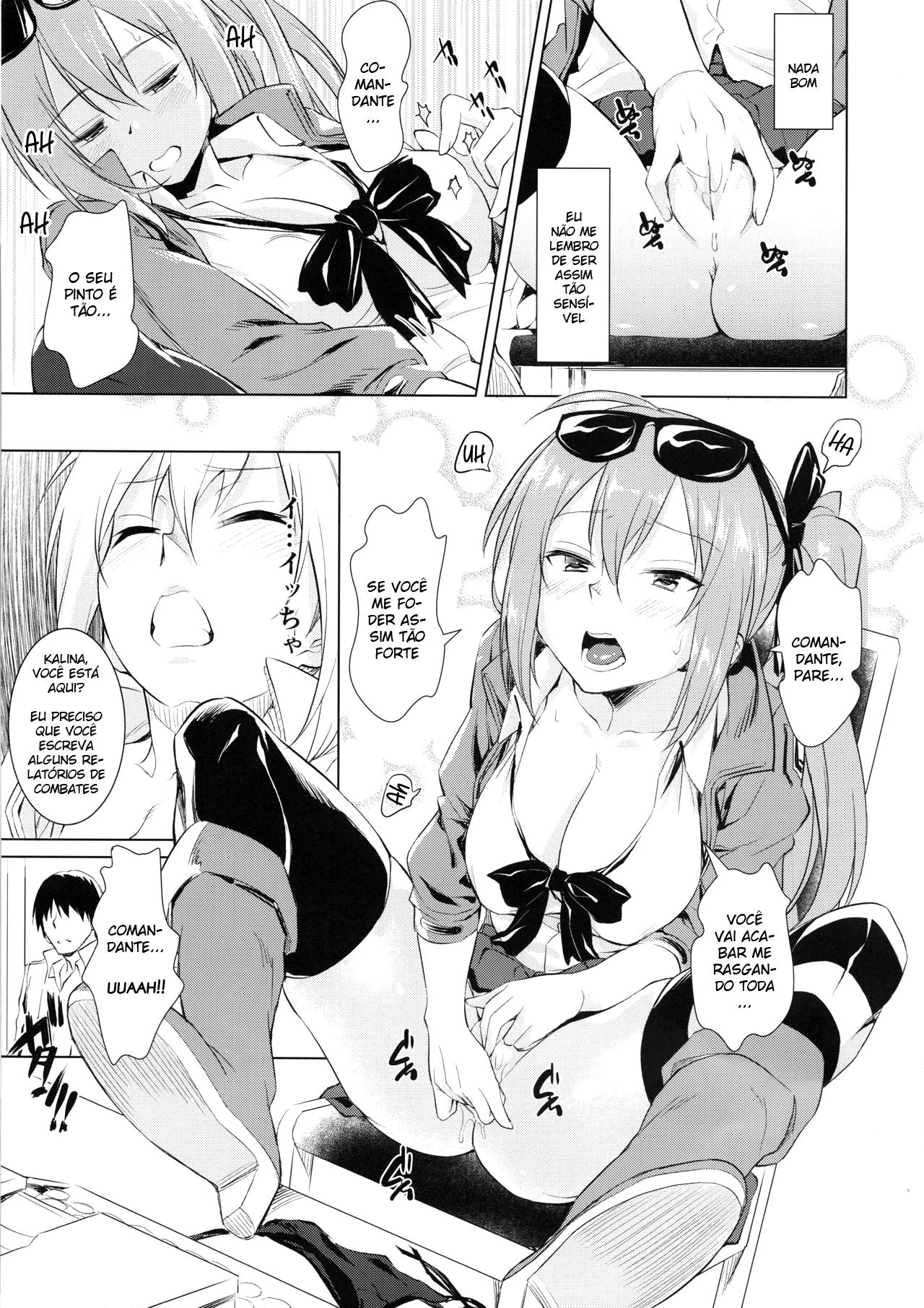 (C95) [AERODOG (inu)] Kalina no Yokujou Desejos sexuais da Kalina (Girls' Frontline) [Portuguese-BR] [Nonono Fansub] imagen número 6