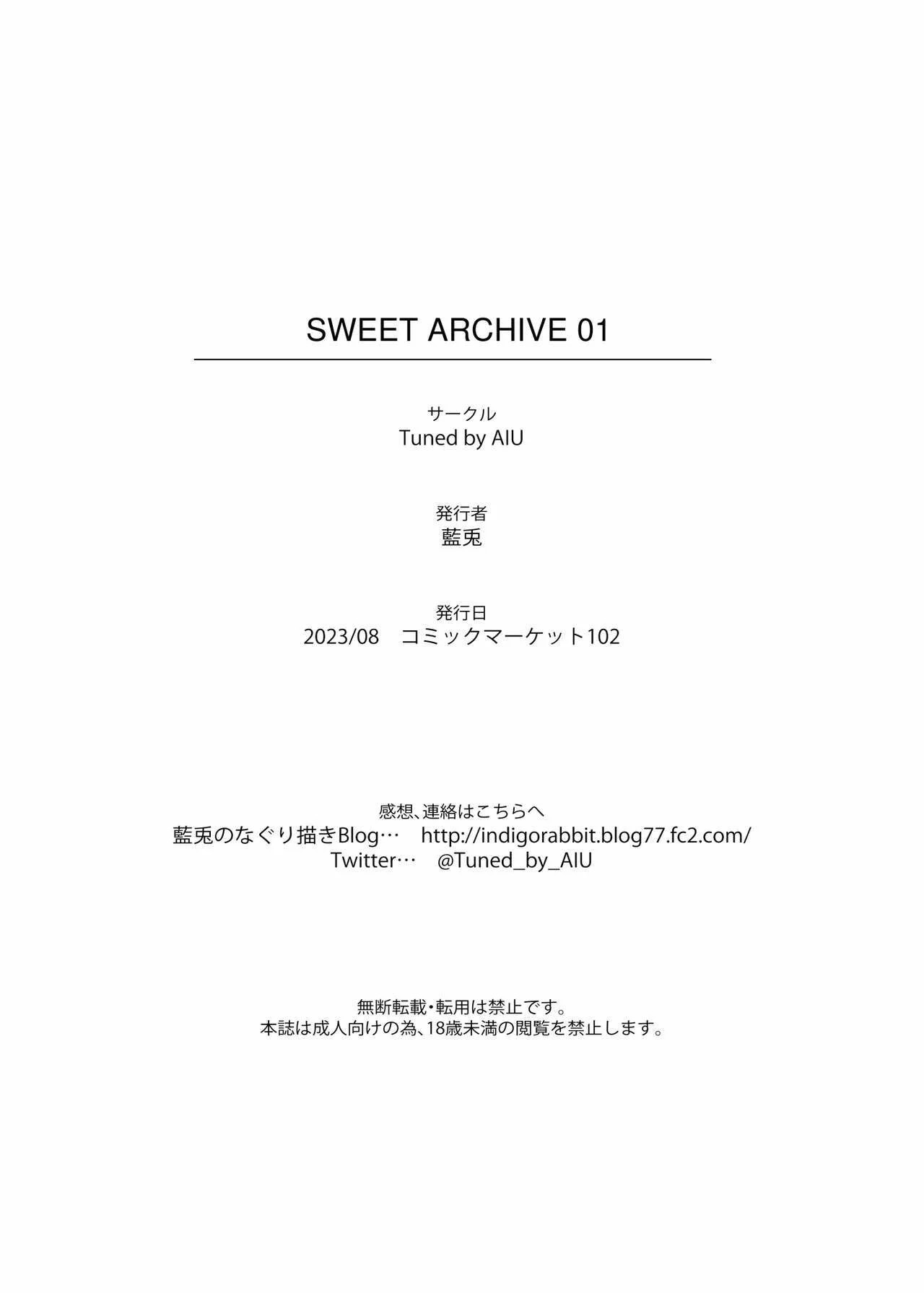 [Tuned by AIU (Aiu)] SWEET ARCHIVE 01 (Blue Archive) [Spanish] [Digital] 이미지 번호 15