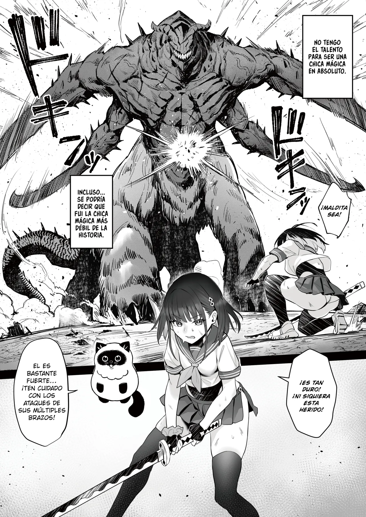 [COMEX (Zhen Lu)] Moto Mahou Shoujo no Shigoto Hanashi Ao | El Trabajo De La Ex Chica Magica Azul [Spanish] [ElKrei] [Digital] 이미지 번호 6