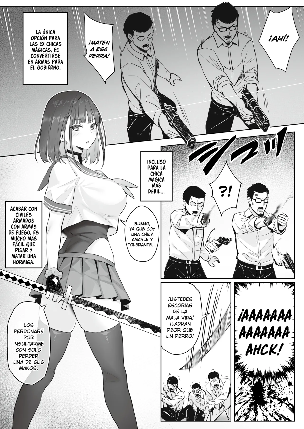 [COMEX (Zhen Lu)] Moto Mahou Shoujo no Shigoto Hanashi Ao | El Trabajo De La Ex Chica Magica Azul [Spanish] [ElKrei] [Digital] 이미지 번호 11