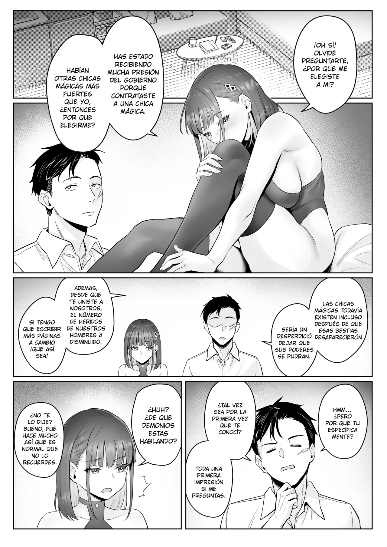 [COMEX (Zhen Lu)] Moto Mahou Shoujo no Shigoto Hanashi Ao | El Trabajo De La Ex Chica Magica Azul [Spanish] [ElKrei] [Digital] 이미지 번호 32