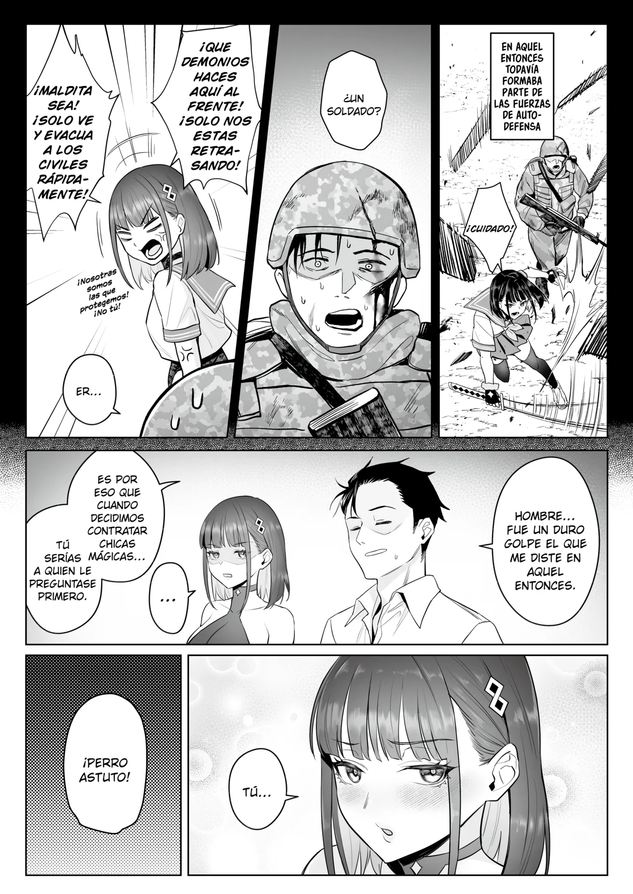 [COMEX (Zhen Lu)] Moto Mahou Shoujo no Shigoto Hanashi Ao | El Trabajo De La Ex Chica Magica Azul [Spanish] [ElKrei] [Digital] 이미지 번호 33