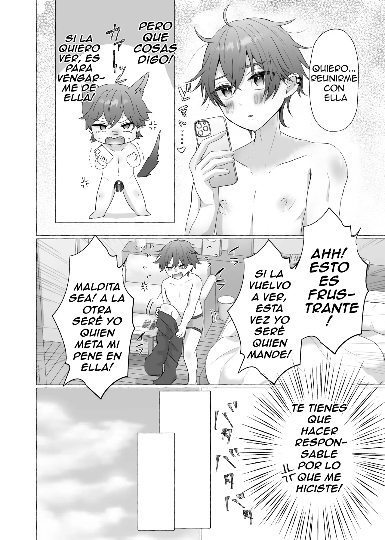 Ikiri Danshi Schuuchi Mesuinu Kaizou [Spanish] 图片编号 15