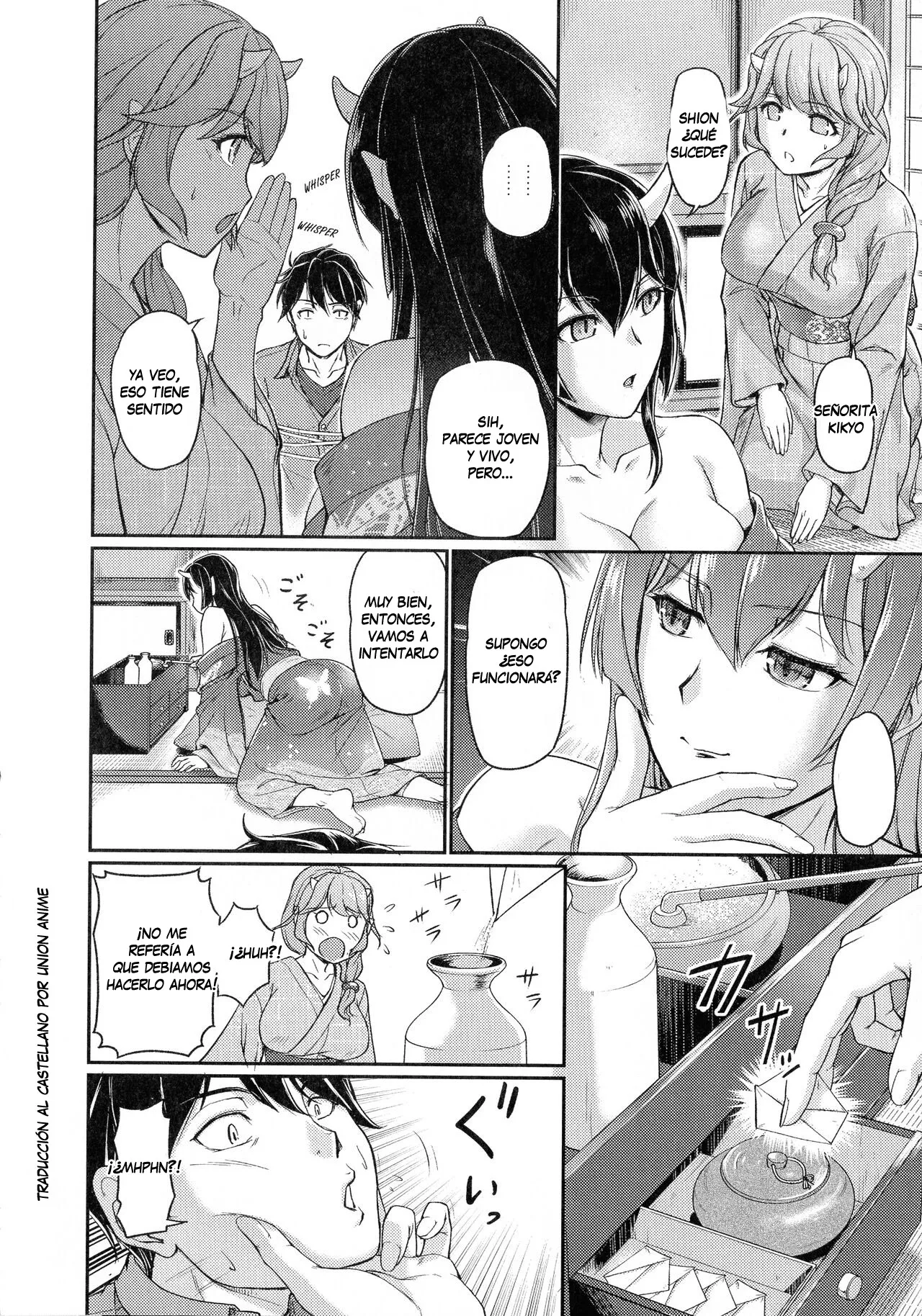 [Urase Shioji] Oni Harame Kijo Mura ni Mayoikonda Otoko no Hanashi Cap. 1 (COMIC Reboot Vol. 02) [Spanish] [UNION ANIME + Neko Time] Bildnummer 18