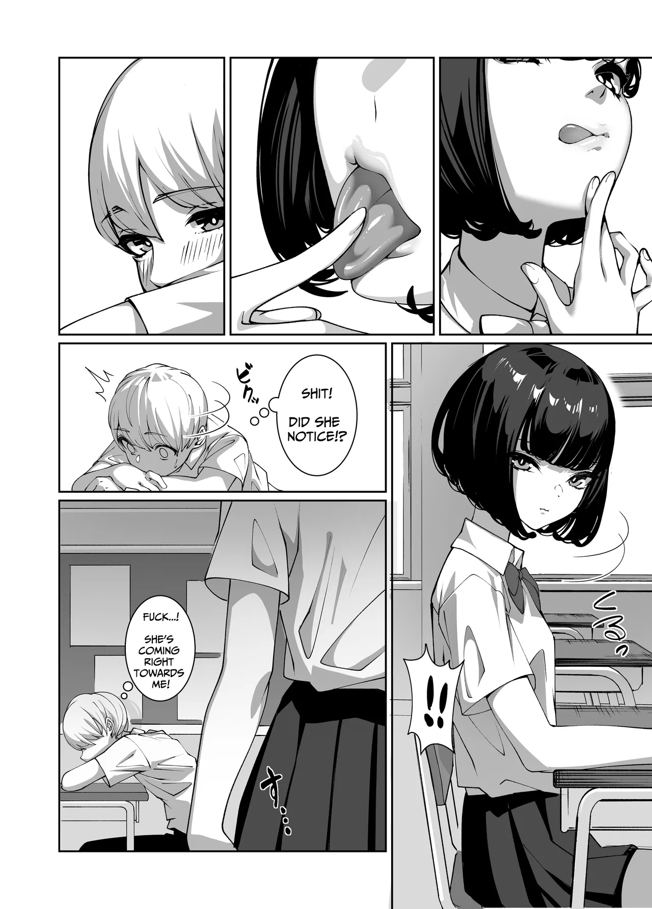 [Sena Rinko] Licked To The Boner By My Crush [English] [Solid Rose] 画像番号 3