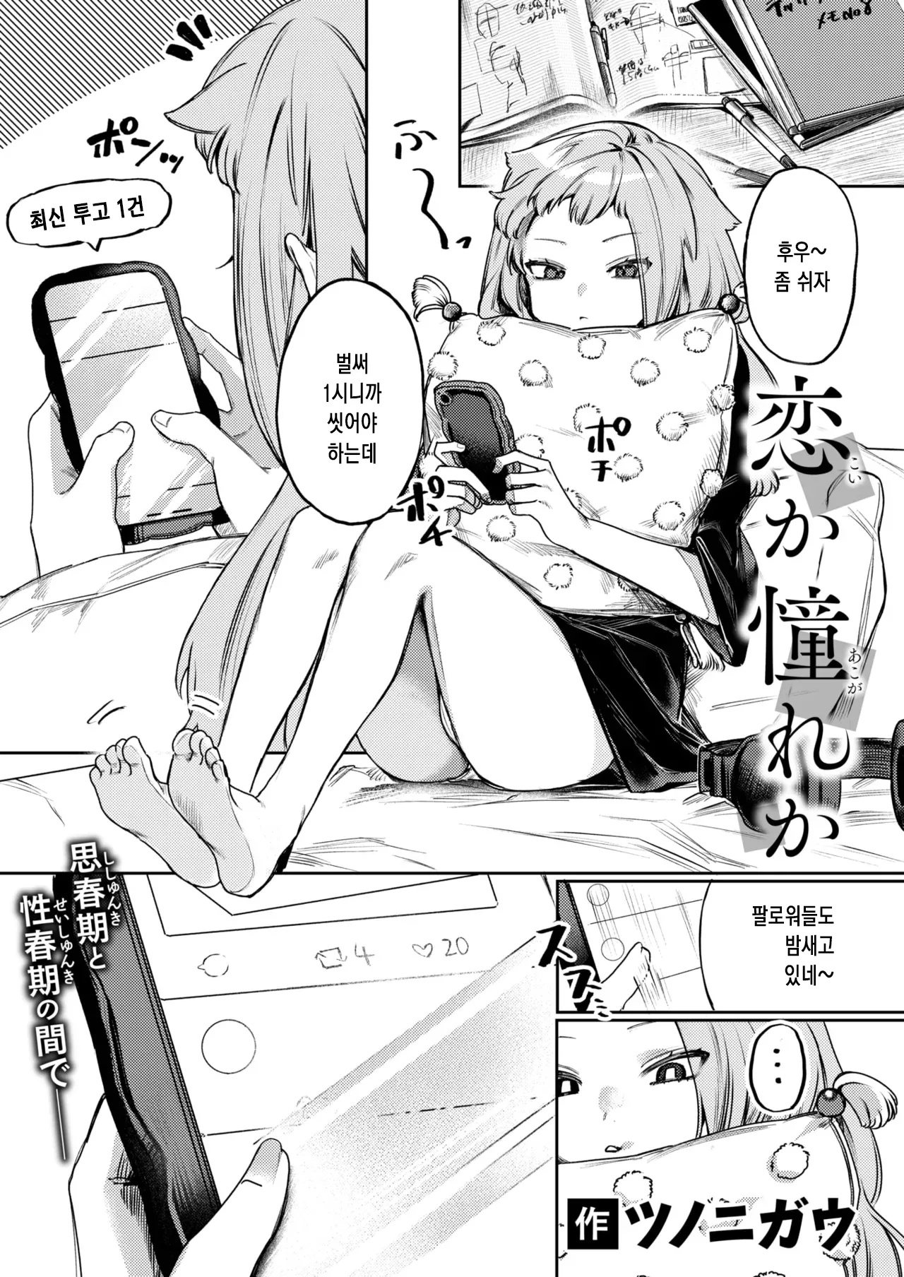 [Tsunonigau] 사랑인가 동경인가 [Korean] image number 2