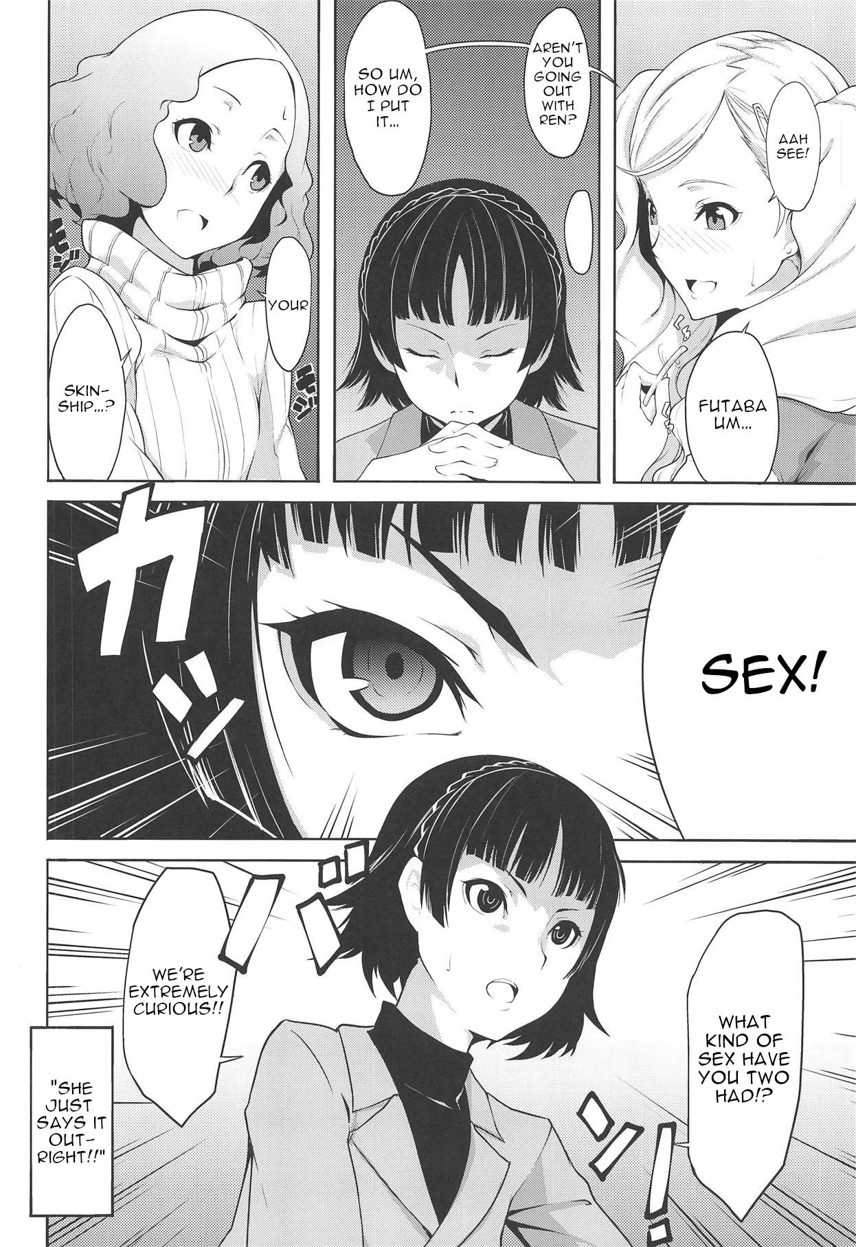 (COMIC1☆15) [Shiroi Yami (k-you)] HOT START (Persona 5) [English] [tabibit0] Bildnummer 3