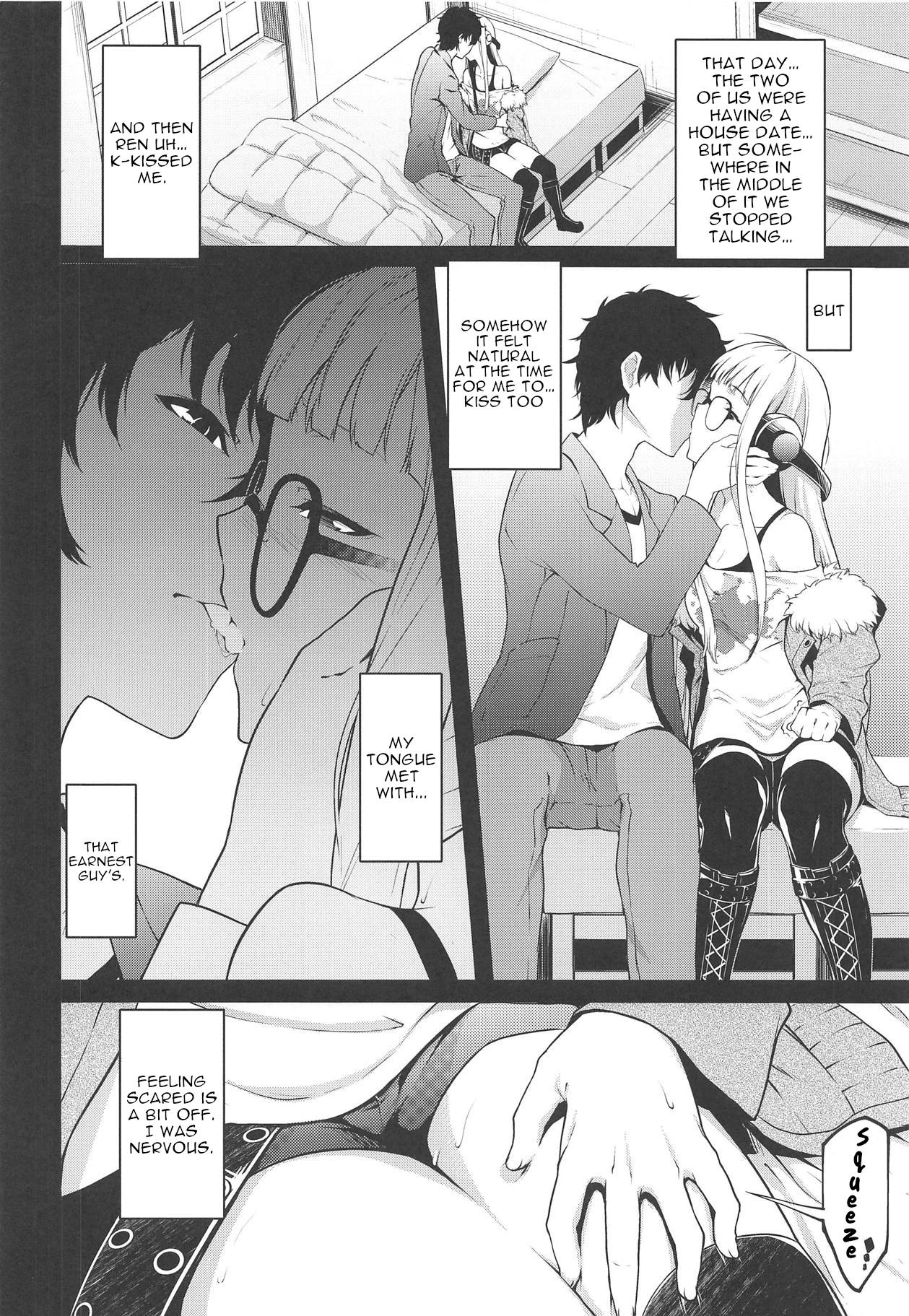 (COMIC1☆15) [Shiroi Yami (k-you)] HOT START (Persona 5) [English] [tabibit0] Bildnummer 5
