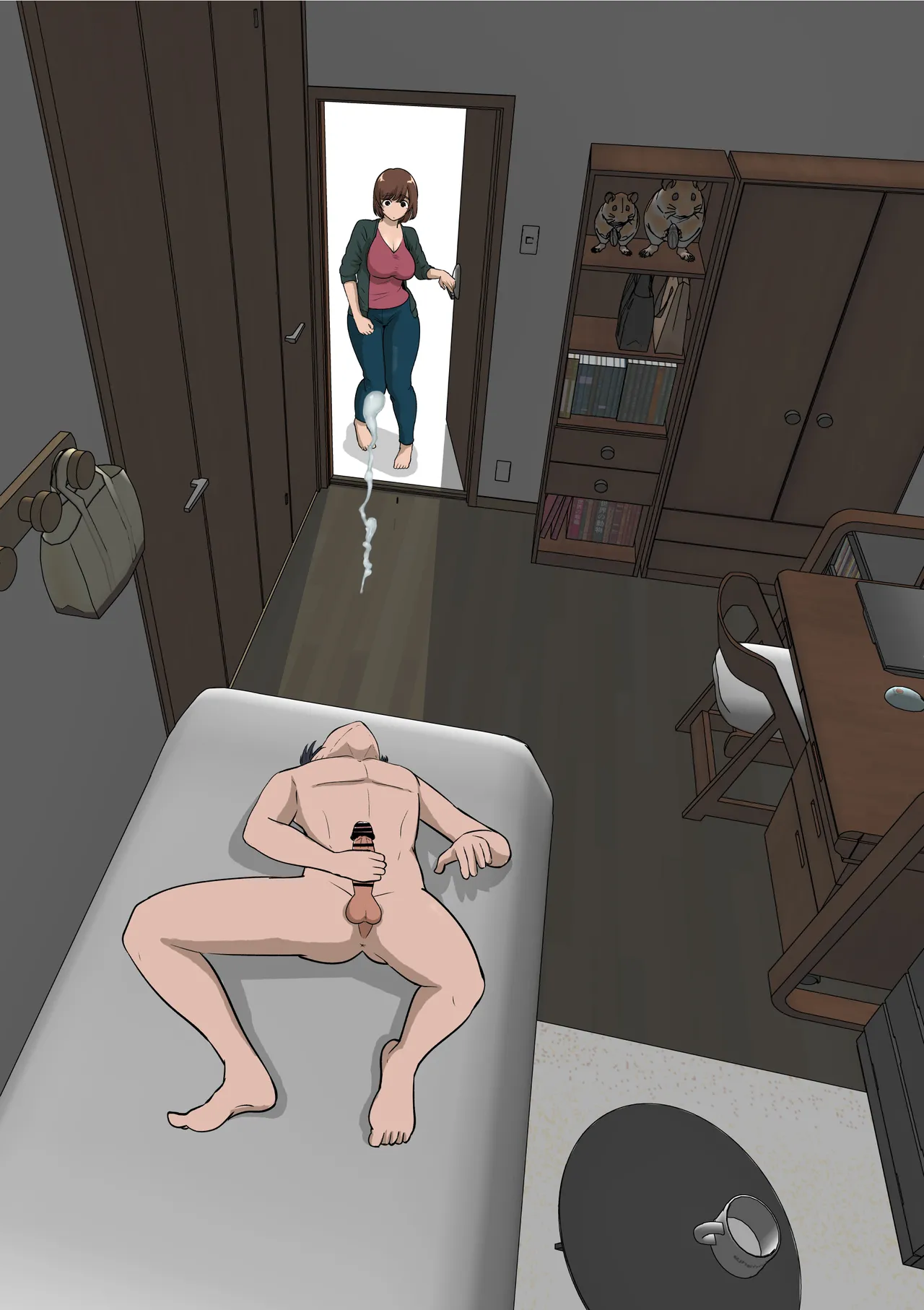 [Pao Paopa] Doukyuusei ni Eroi Me de Mirareteiru Uchi no Kaa-san to Love Love Ecchi Shitemita | 반친구가 야한 눈으로 보는 우리 엄마랑 러브러브 섹스해봤다 [Korean] Bildnummer 24