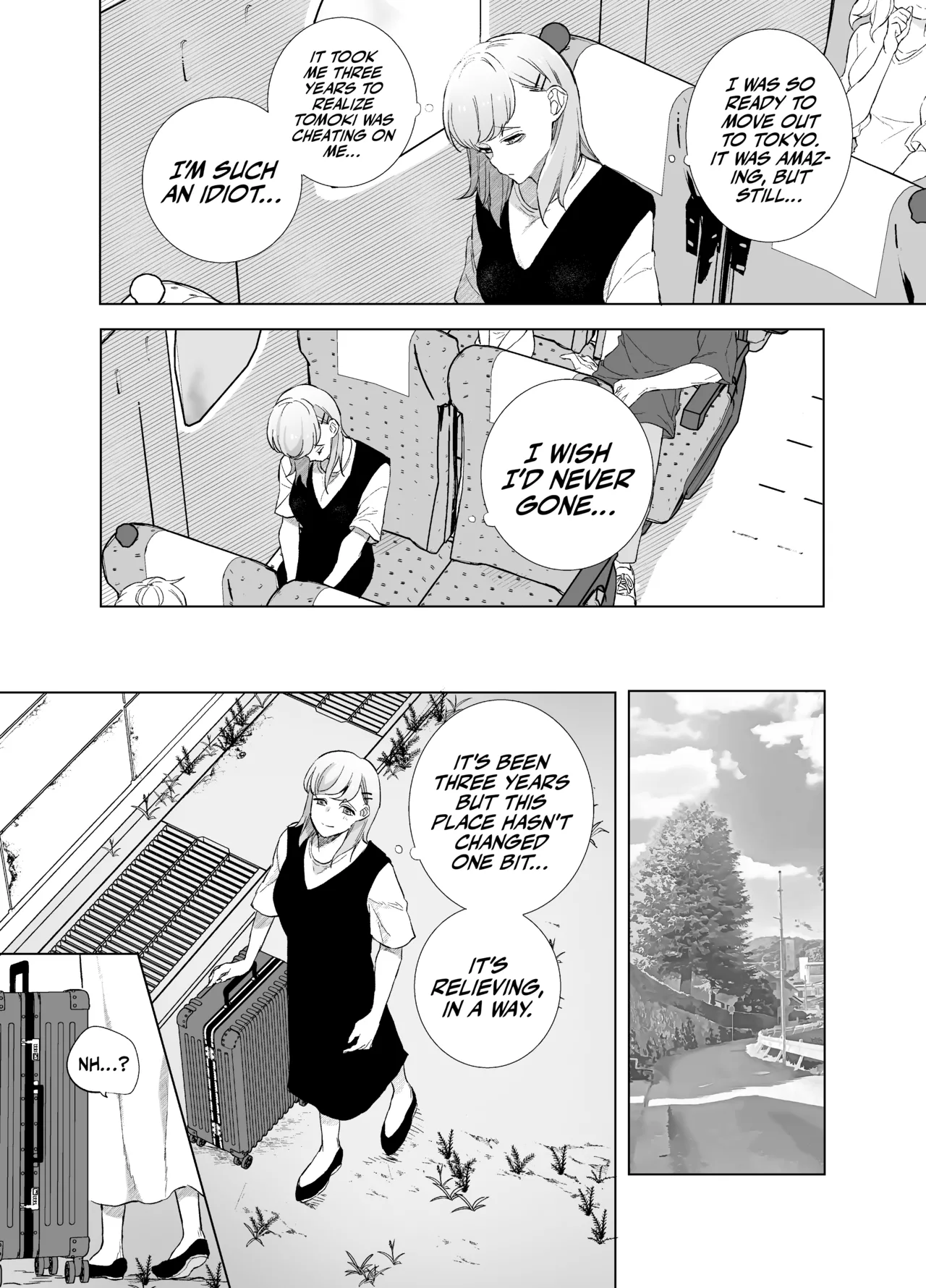 [Sorairo Biyori (Hoshiroma)] 上京失敗して地元に戻ったら幼馴染が待ってました。 [English] [A Cool Person] [Digital] numero di immagine  2