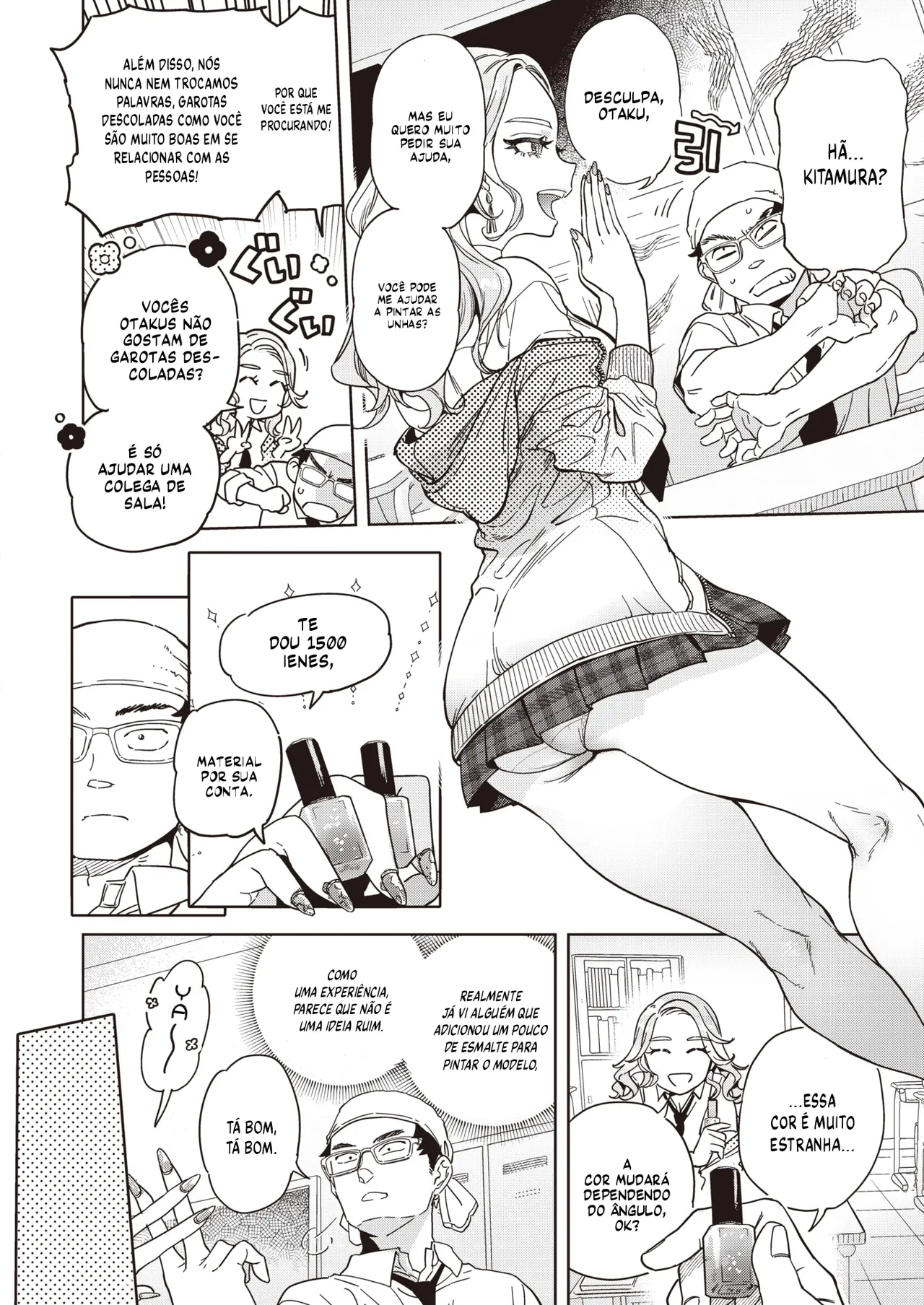 [Namboku] Yubisaki kara Koushoku (COMIC Kairakuten 2024-05) [Portuguese-BR] [Digital] numero di immagine  2