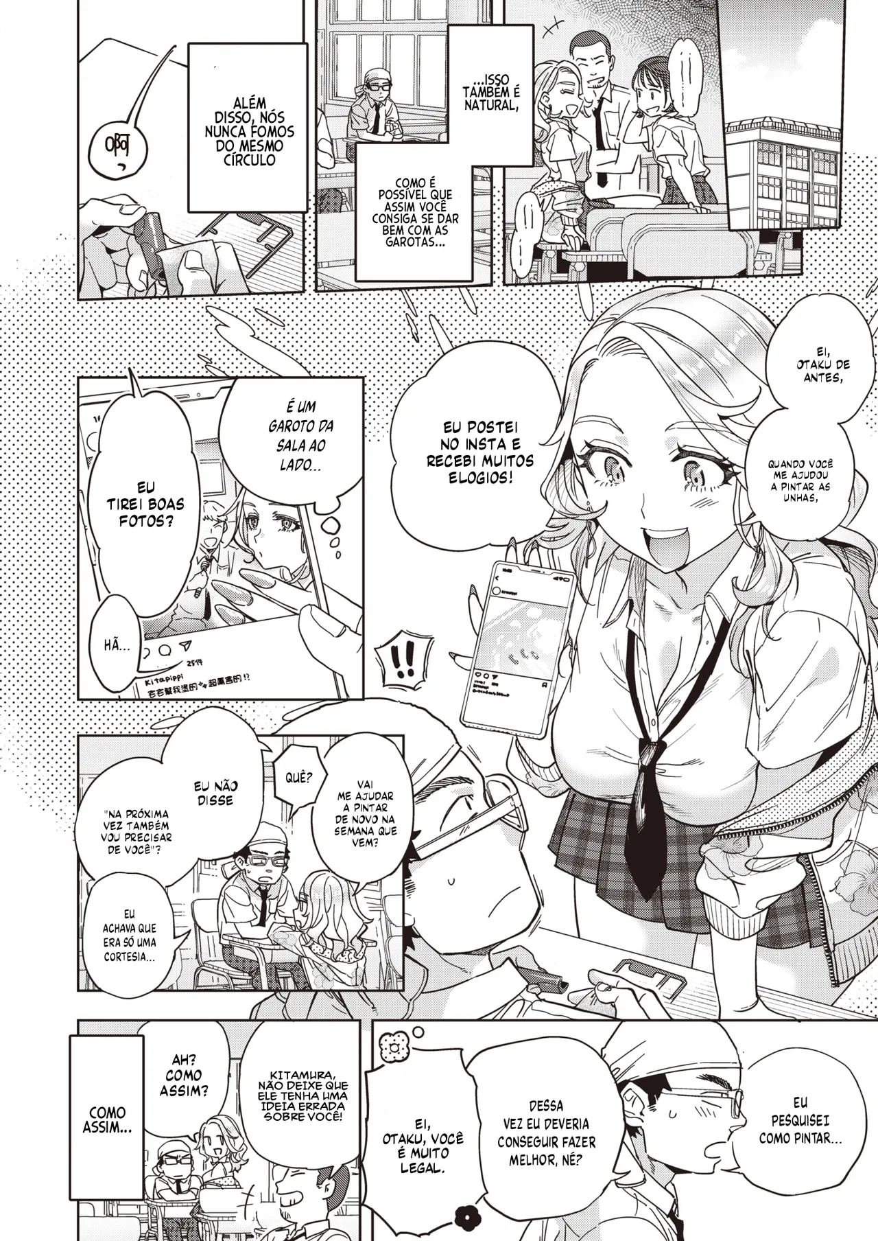 [Namboku] Yubisaki kara Koushoku (COMIC Kairakuten 2024-05) [Portuguese-BR] [Digital] numero di immagine  4