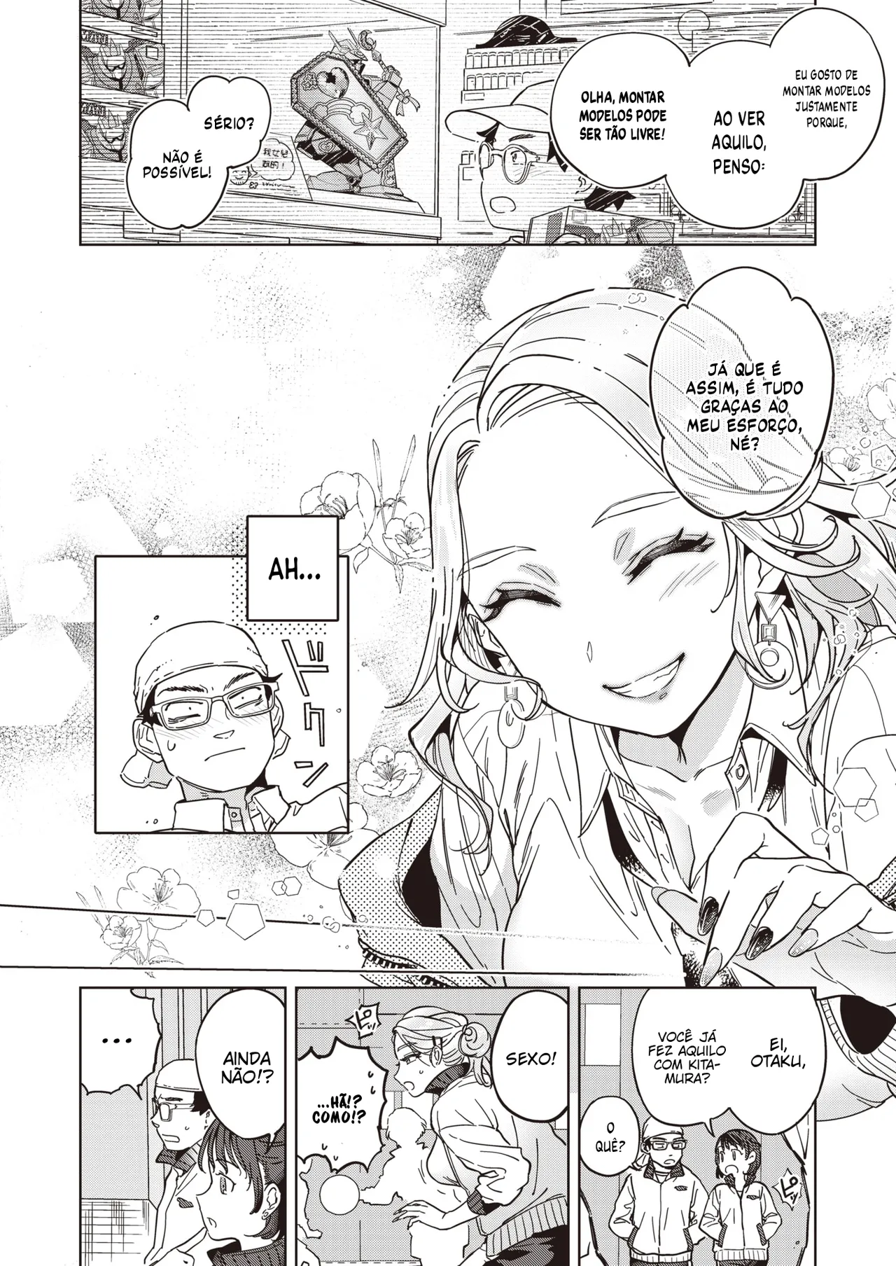 [Namboku] Yubisaki kara Koushoku (COMIC Kairakuten 2024-05) [Portuguese-BR] [Digital] numero di immagine  6