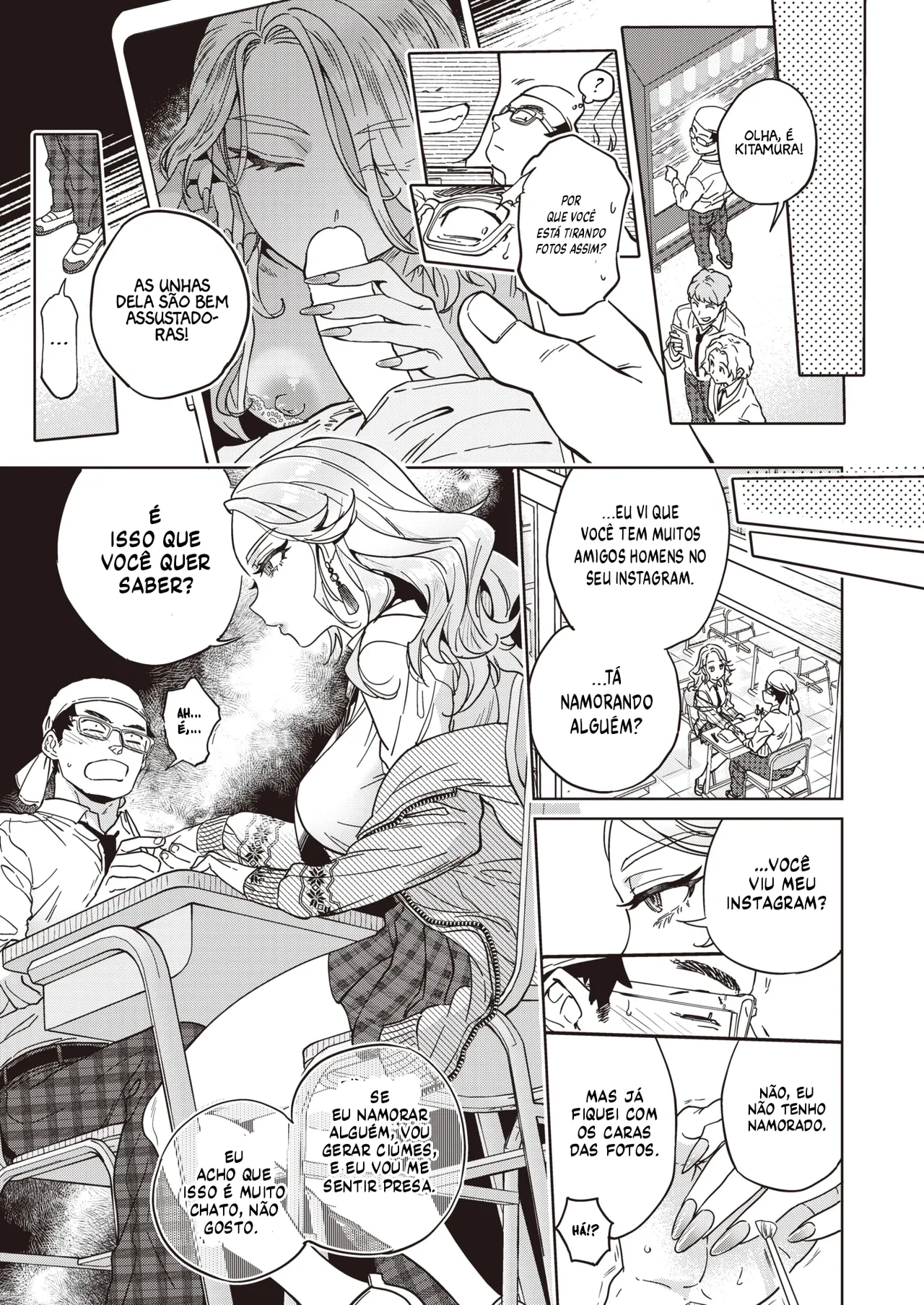 [Namboku] Yubisaki kara Koushoku (COMIC Kairakuten 2024-05) [Portuguese-BR] [Digital] numero di immagine  7