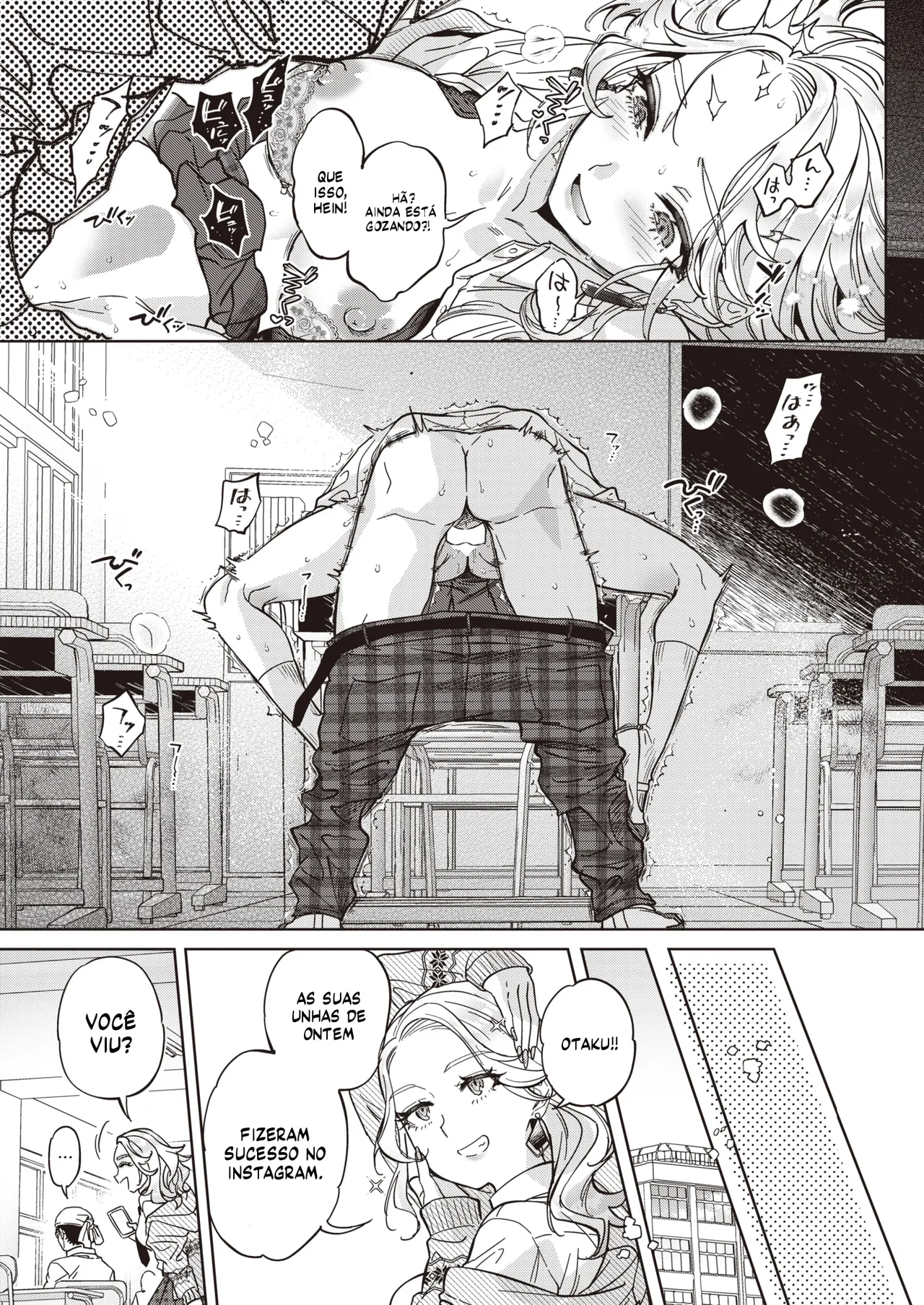 [Namboku] Yubisaki kara Koushoku (COMIC Kairakuten 2024-05) [Portuguese-BR] [Digital] numero di immagine  19