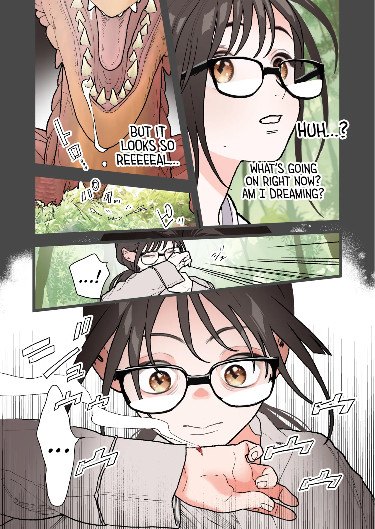 [Matatabi (Nanatayoshi)] Juujin sekai de Watashi ha Pet - Hatsujou Kanri wo Sareteimasu - [English] [A Cool Person] [Digital] numero di immagine  3