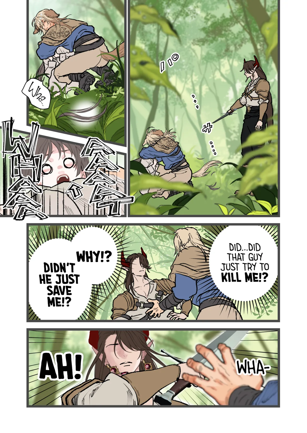 [Matatabi (Nanatayoshi)] Juujin sekai de Watashi ha Pet - Hatsujou Kanri wo Sareteimasu - [English] [A Cool Person] [Digital] numero di immagine  9