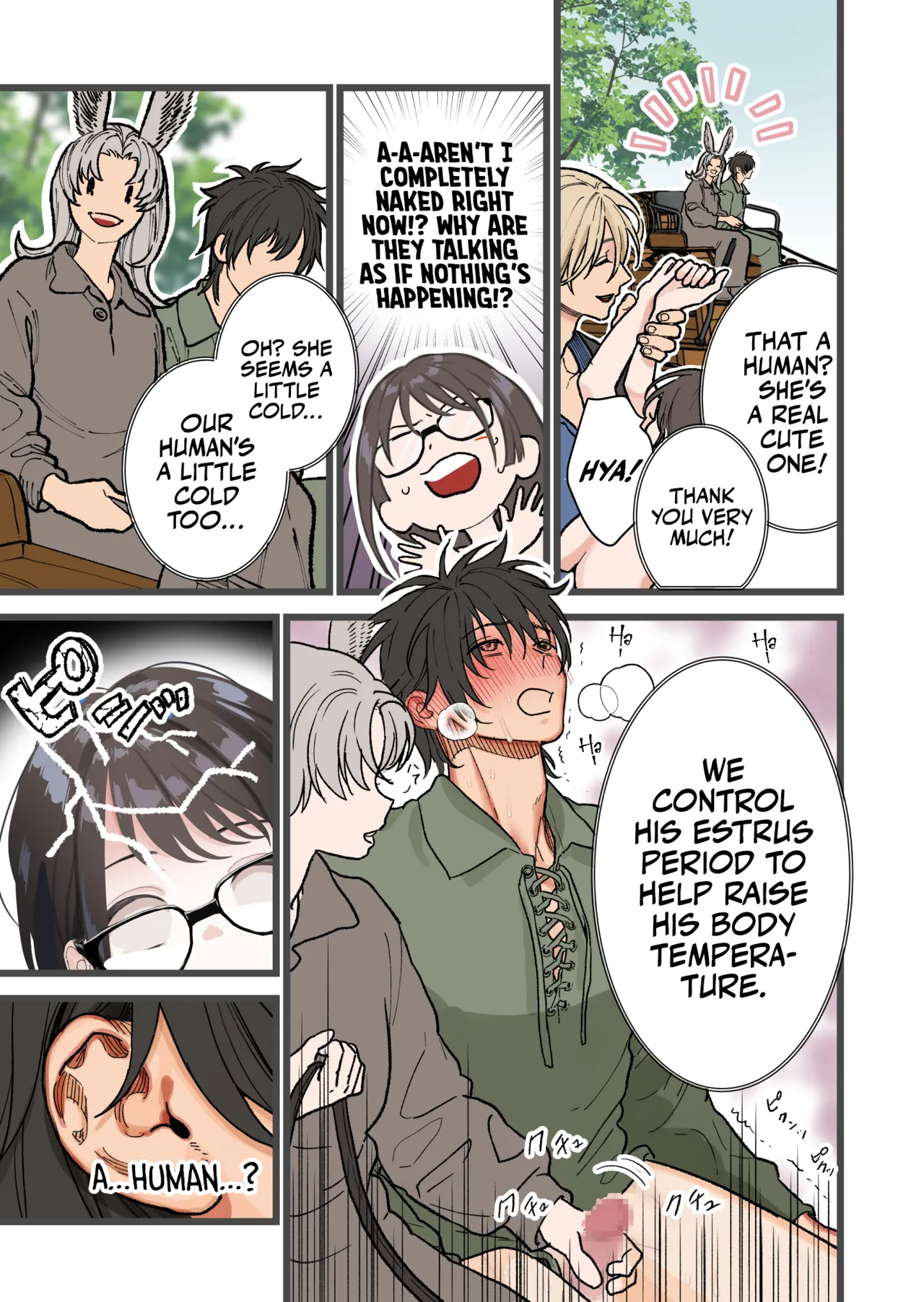 [Matatabi (Nanatayoshi)] Juujin sekai de Watashi ha Pet - Hatsujou Kanri wo Sareteimasu - [English] [A Cool Person] [Digital] numero di immagine  17