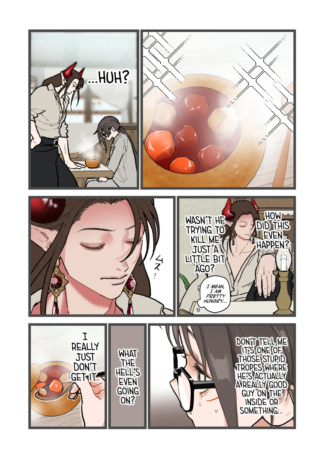 [Matatabi (Nanatayoshi)] Juujin sekai de Watashi ha Pet - Hatsujou Kanri wo Sareteimasu - [English] [A Cool Person] [Digital] numero di immagine  34