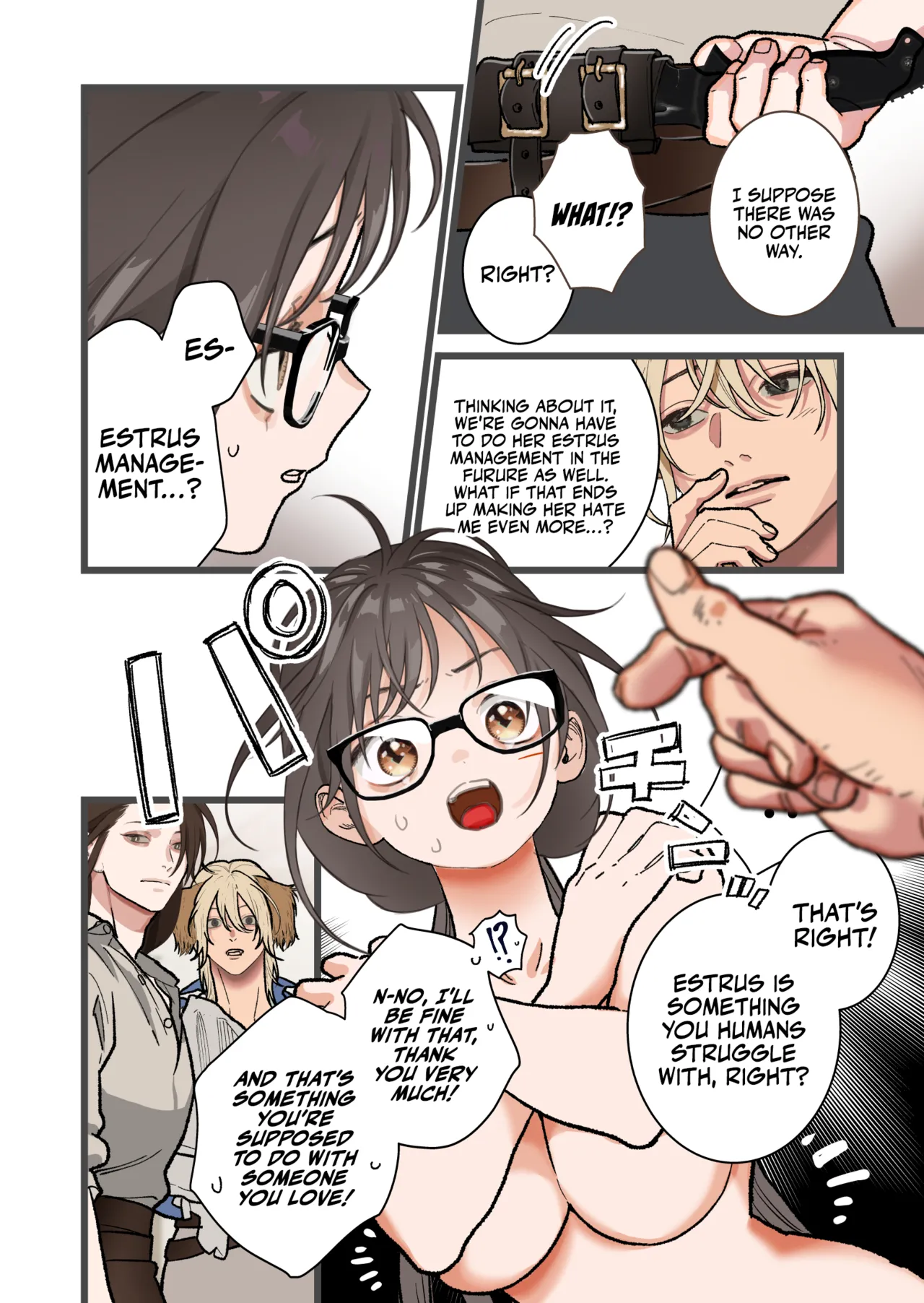 [Matatabi (Nanatayoshi)] Juujin sekai de Watashi ha Pet - Hatsujou Kanri wo Sareteimasu - [English] [A Cool Person] [Digital] numero di immagine  40