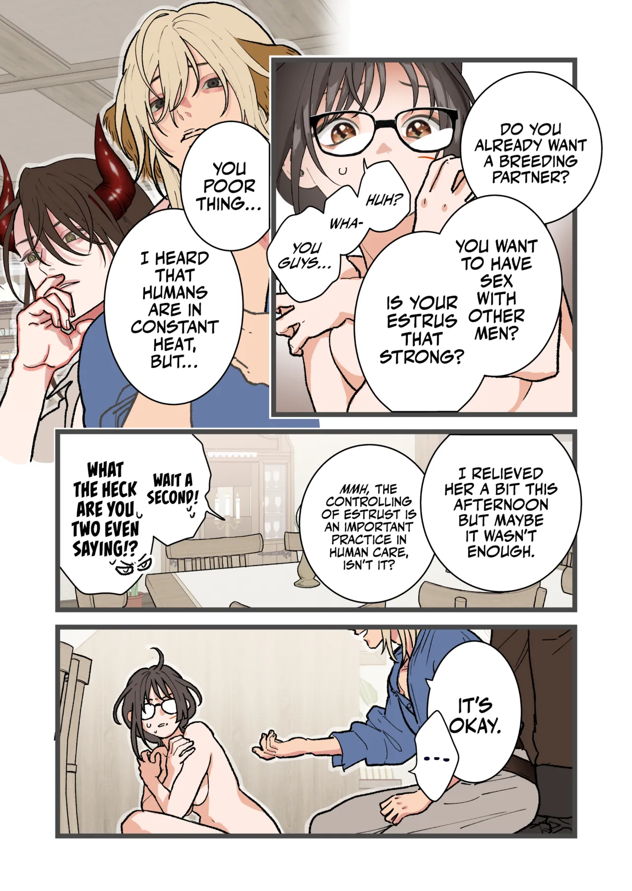 [Matatabi (Nanatayoshi)] Juujin sekai de Watashi ha Pet - Hatsujou Kanri wo Sareteimasu - [English] [A Cool Person] [Digital] numero di immagine  41