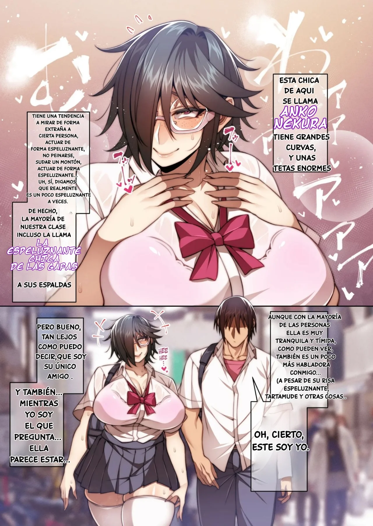 [Mousou Engine (Korotsuke)] Tsugou no Ii Mesu Nekura Megane Hen | Las Ninfomanas Dispuestas A Todo ♀ Capitulo De La Chica Con Gafas [Spanish] [5 noches con Alfredo] [Digital] 이미지 번호 2